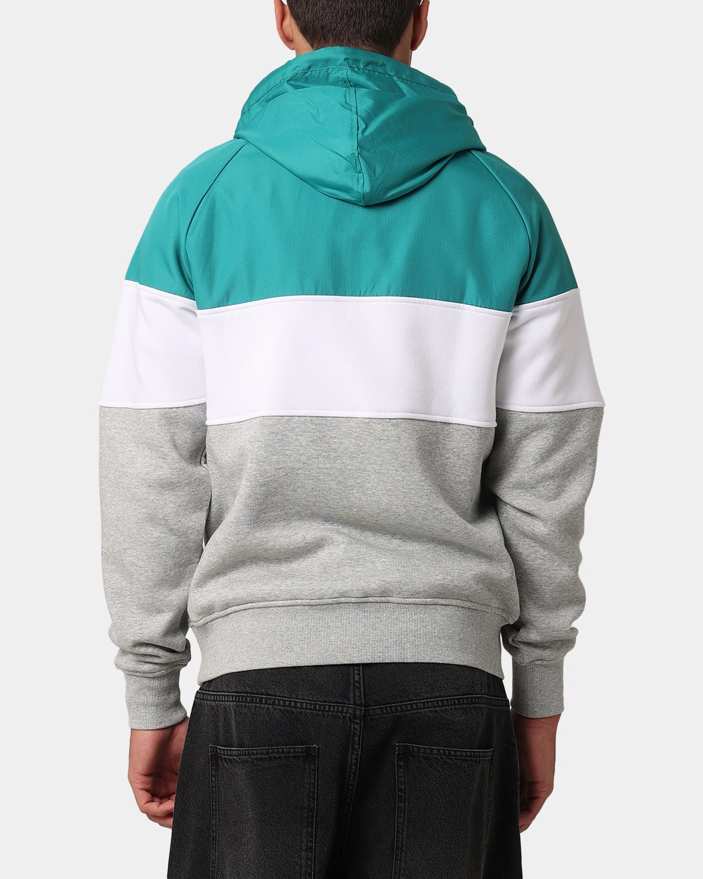 New Era Miami Dolphins Quarter Zip Hoodie Turquoise Generic