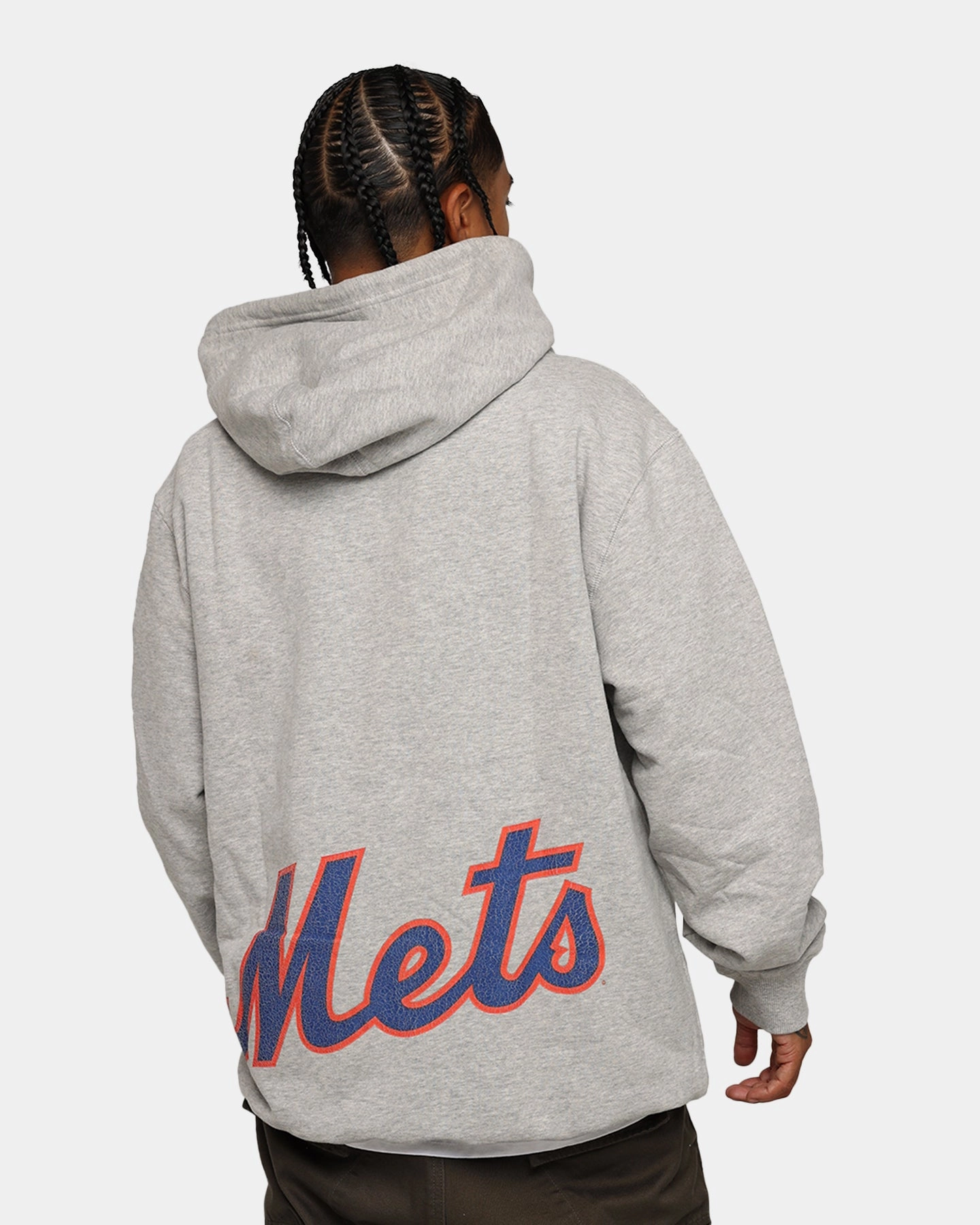 Diary New Era New York Mets Pullover Hoodie Grey