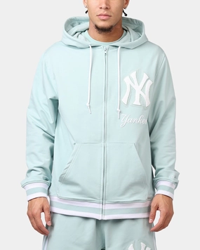 New Era New York Yankees 'Logo Select Mint' Full Zip Hoodie Mint/White Outdoor Protection Opinion