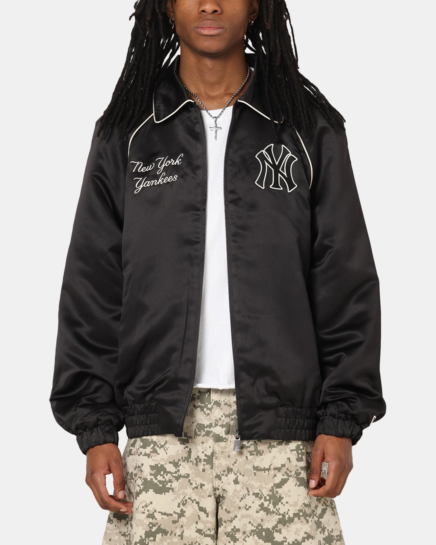Fresh Appeal Charm New Era New York Yankees MLB Club Jacket Black