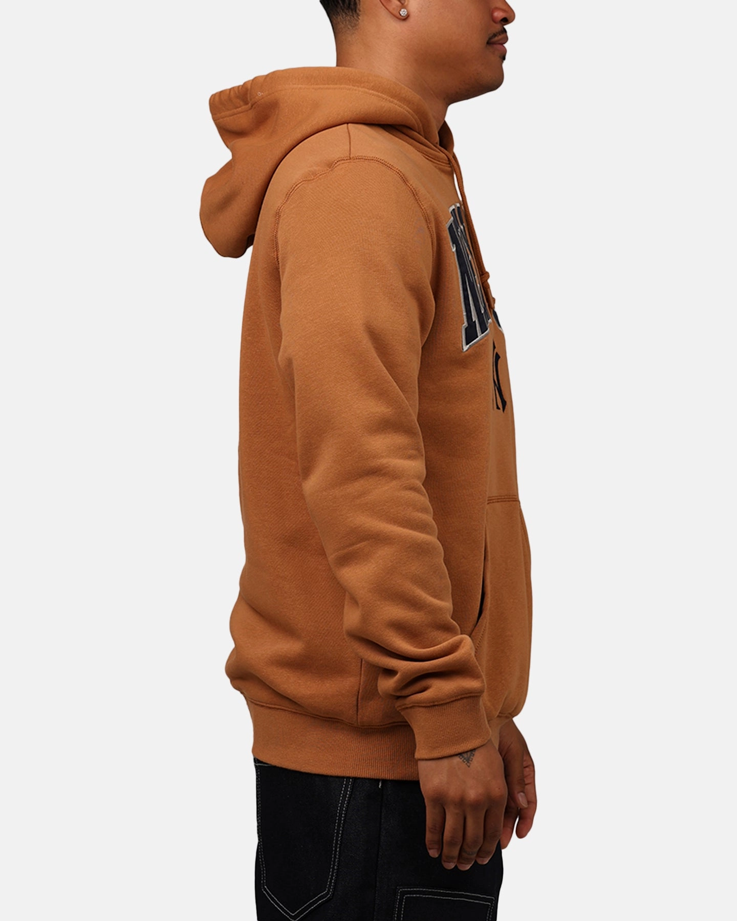industrial workers Texture - appealing New Era New York Yankees Pullover Hoodie Medium Beige
