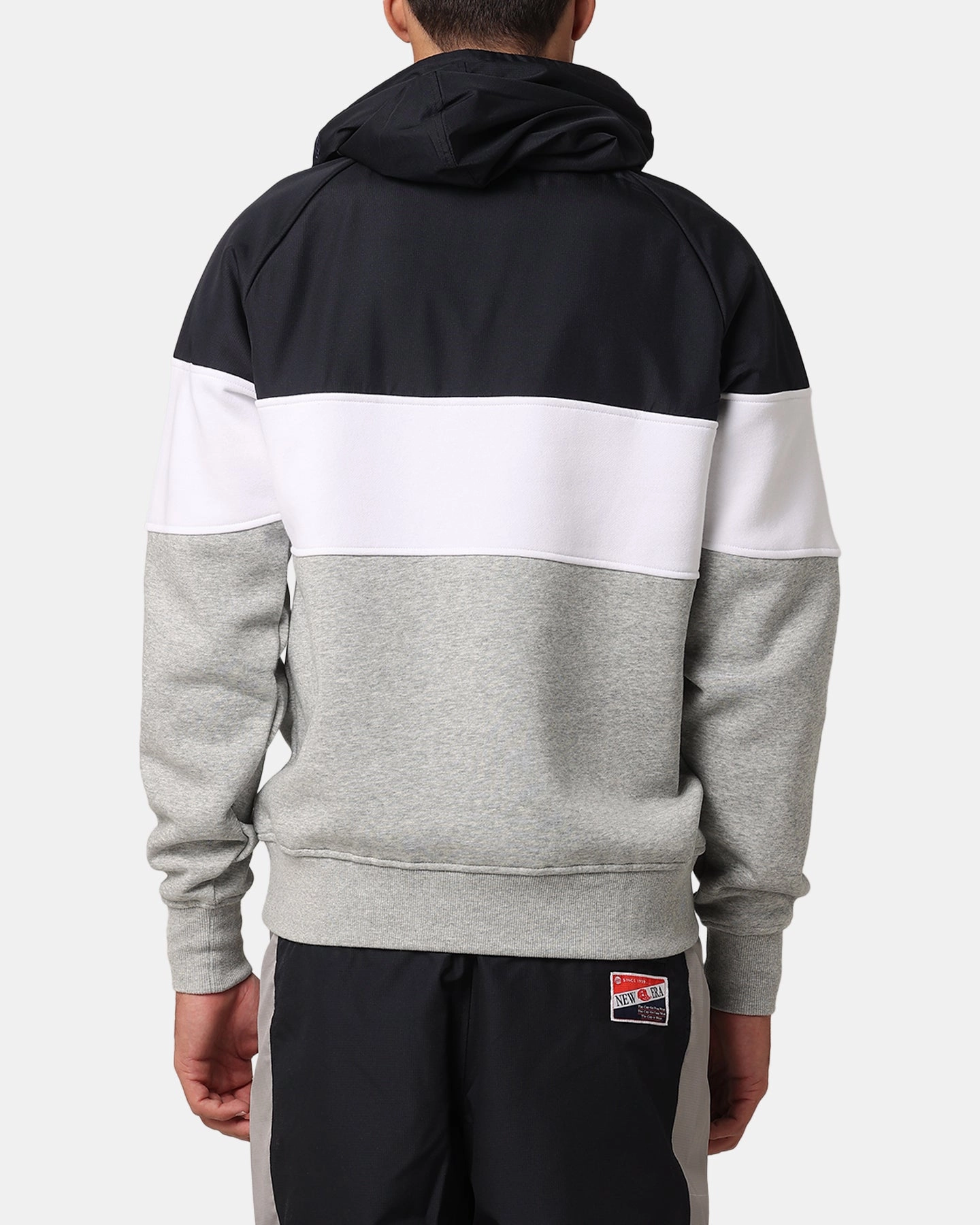 New Era New York Yankees Quarter Zip Hoodie Navy Endorse