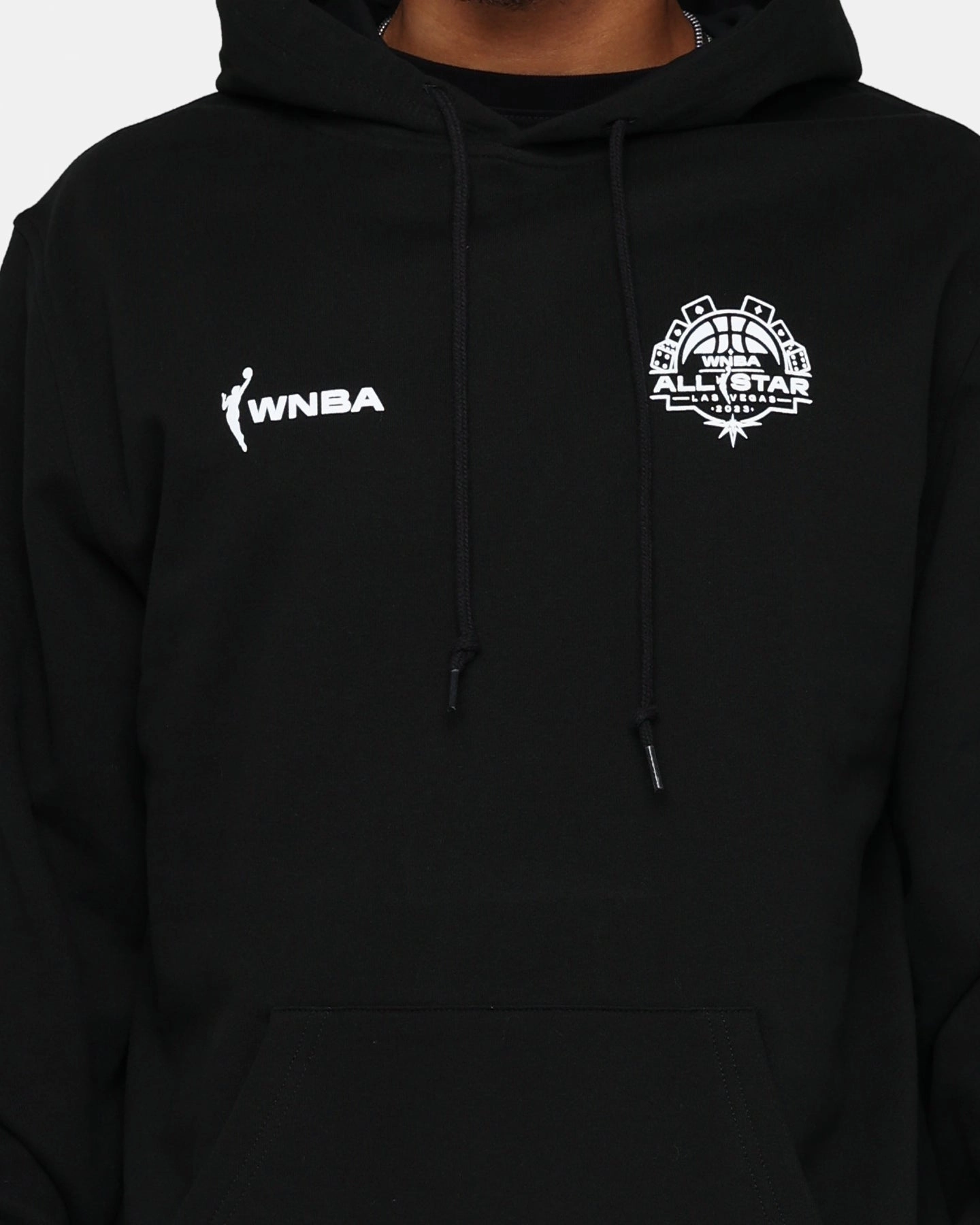 Polyfill Layer Integration young people New Era WNBA All Star Hoodie Black