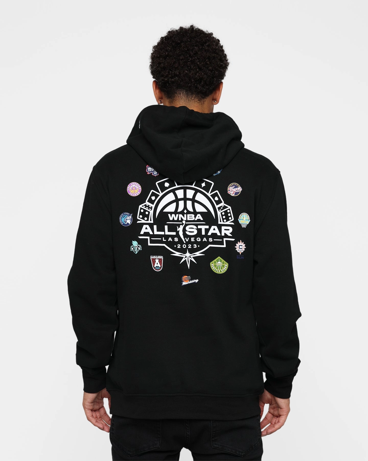 Non Chafing Edges Outdoor Gear New Era WNBA All Star Hoodie Black