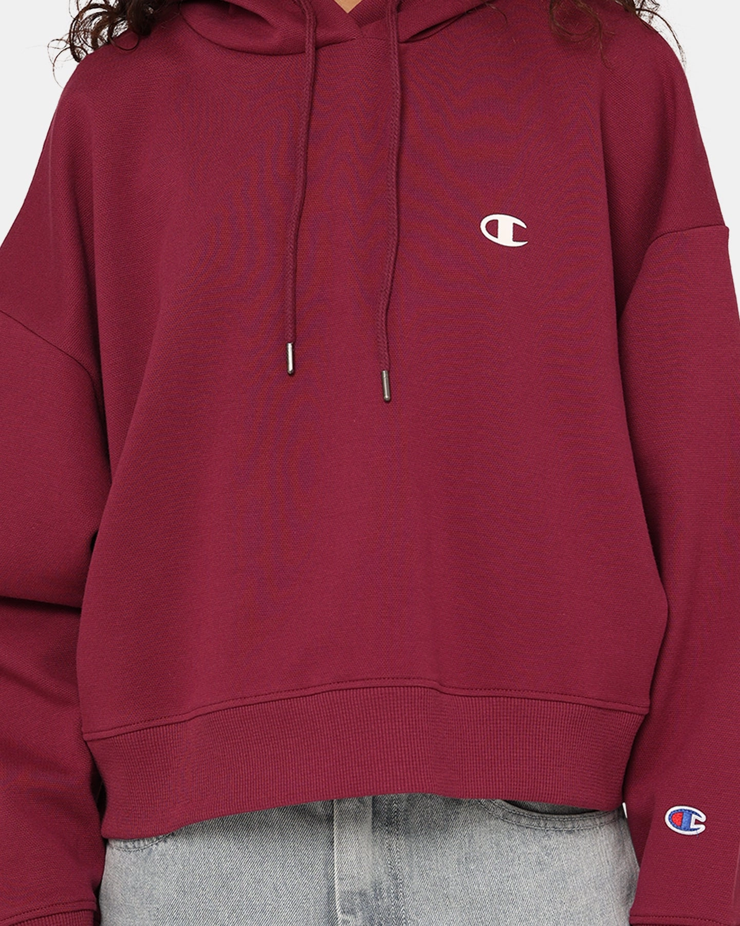 Champion Women's Rochester Base Hoodie Plum Fairy suitable for autumn festivals