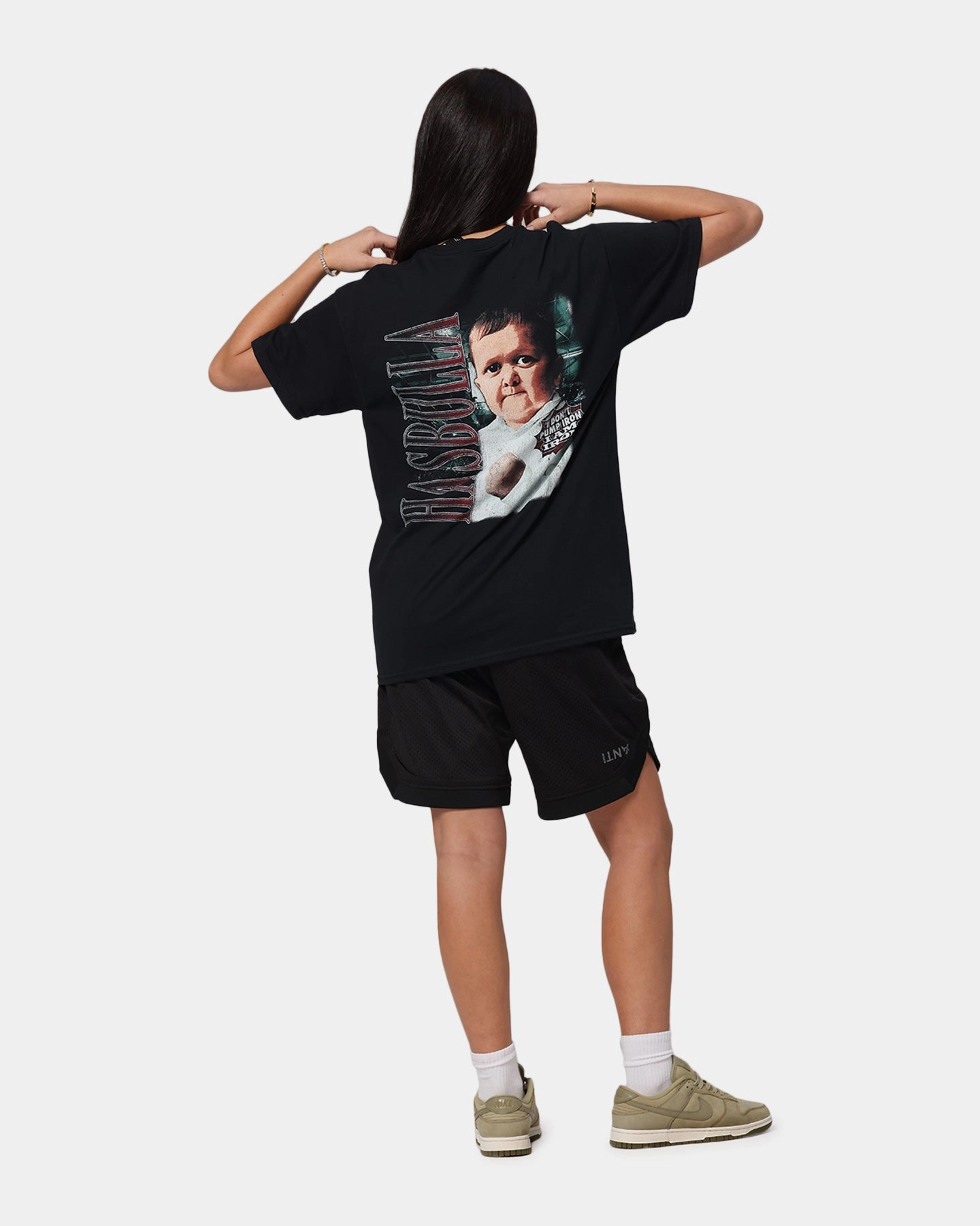 UFC By Goat Crew Hasbulla Vintage T-Shirt Black Feminine Appeal
