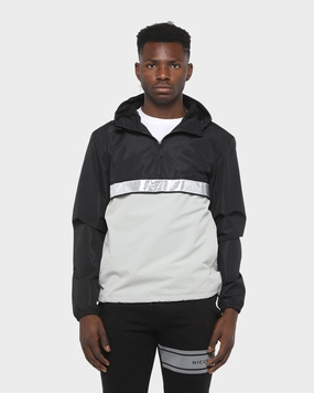 Goods festival - goers Nicce Casta Cagoule Jacket Black/Stone
