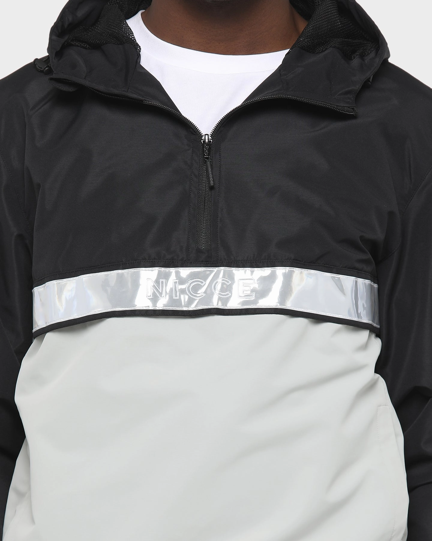 Show Ring Nicce Casta Cagoule Jacket Black/Stone