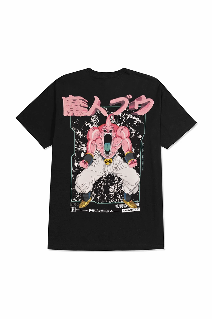 Primitive x Dragon Ball Z Buu Rage Tee Streetwear