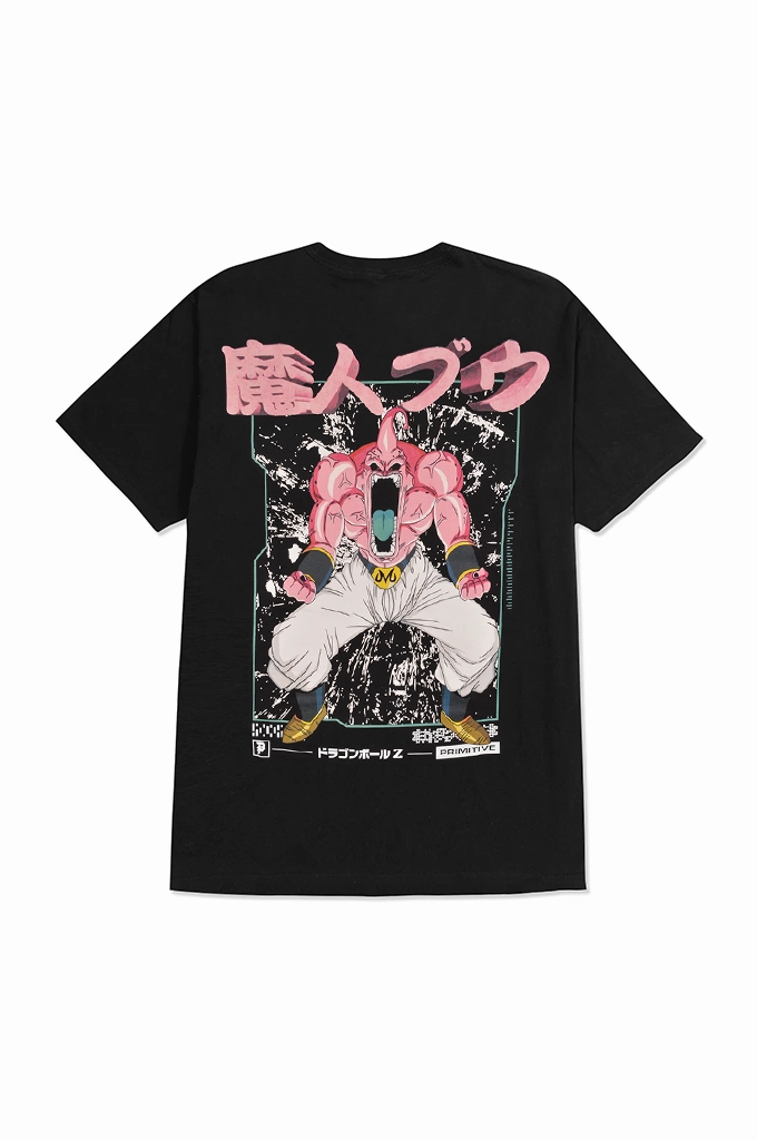 Primitive x Dragon Ball Z Buu Rage Tee Bold Style