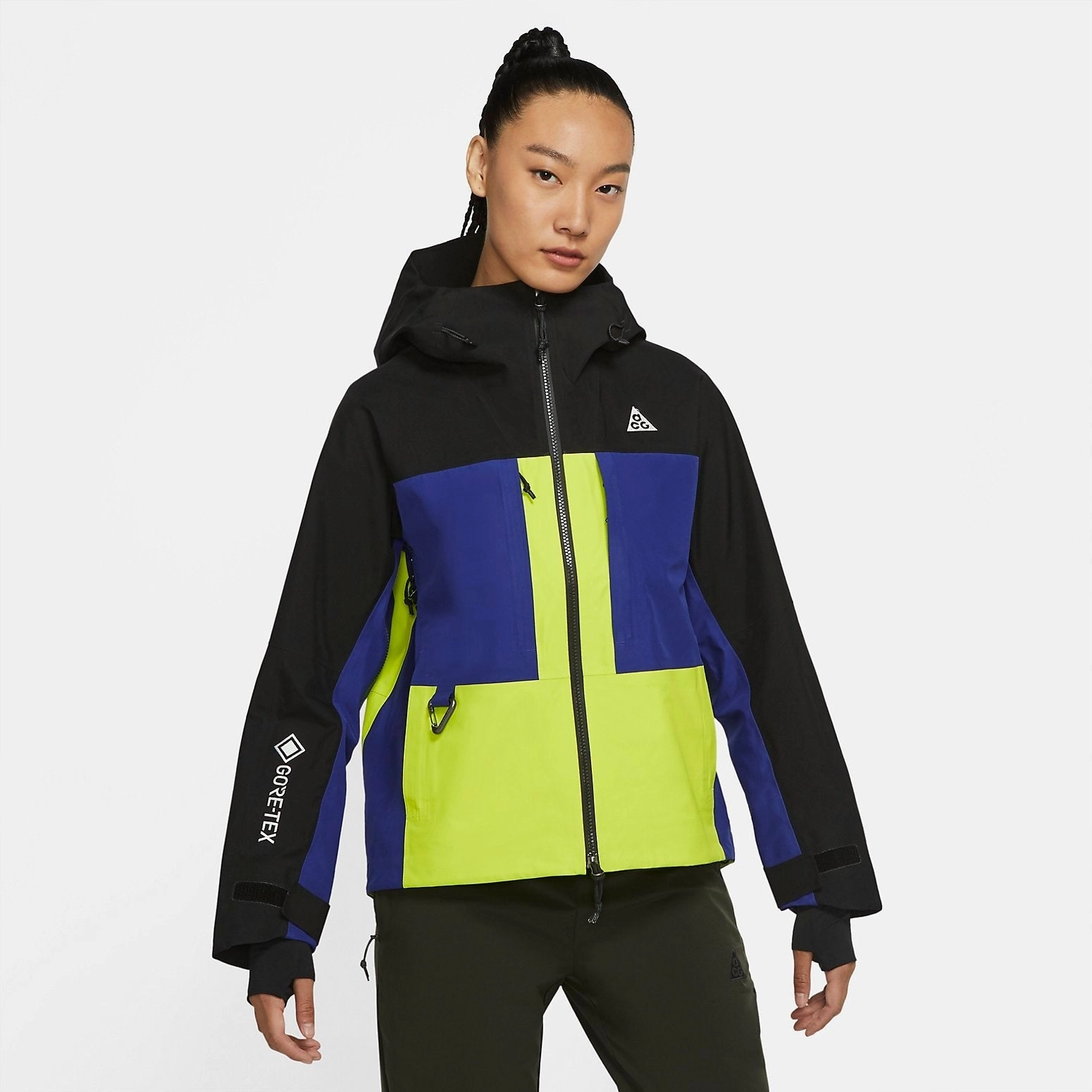 Nike Acg GORE-TEX Misery Ridge Jacket 'Blue' Softshell Coating High Visibility Trim