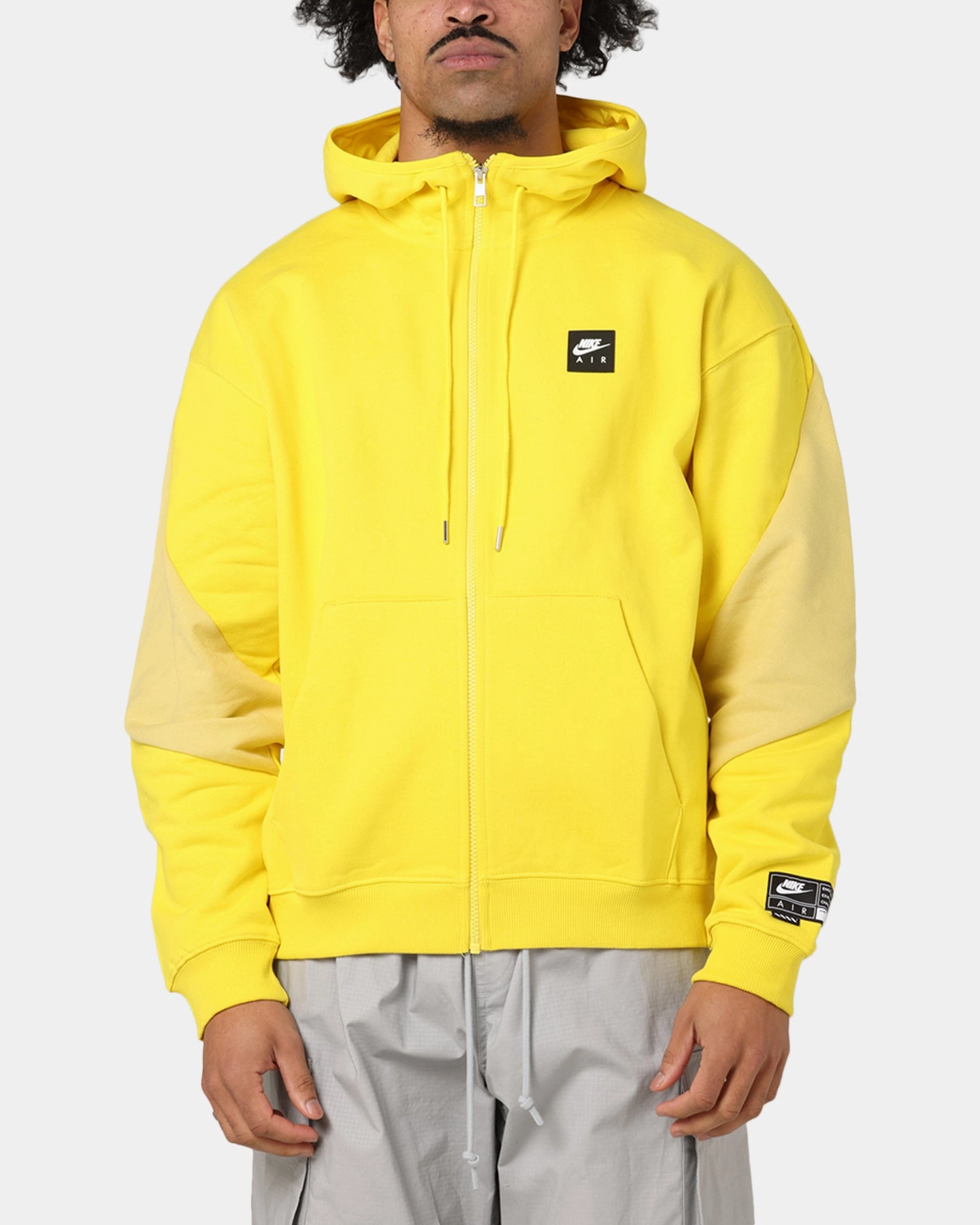 Nike Air Full-Zip Fleece Hoodie Saturn Gold/Black Eliminate