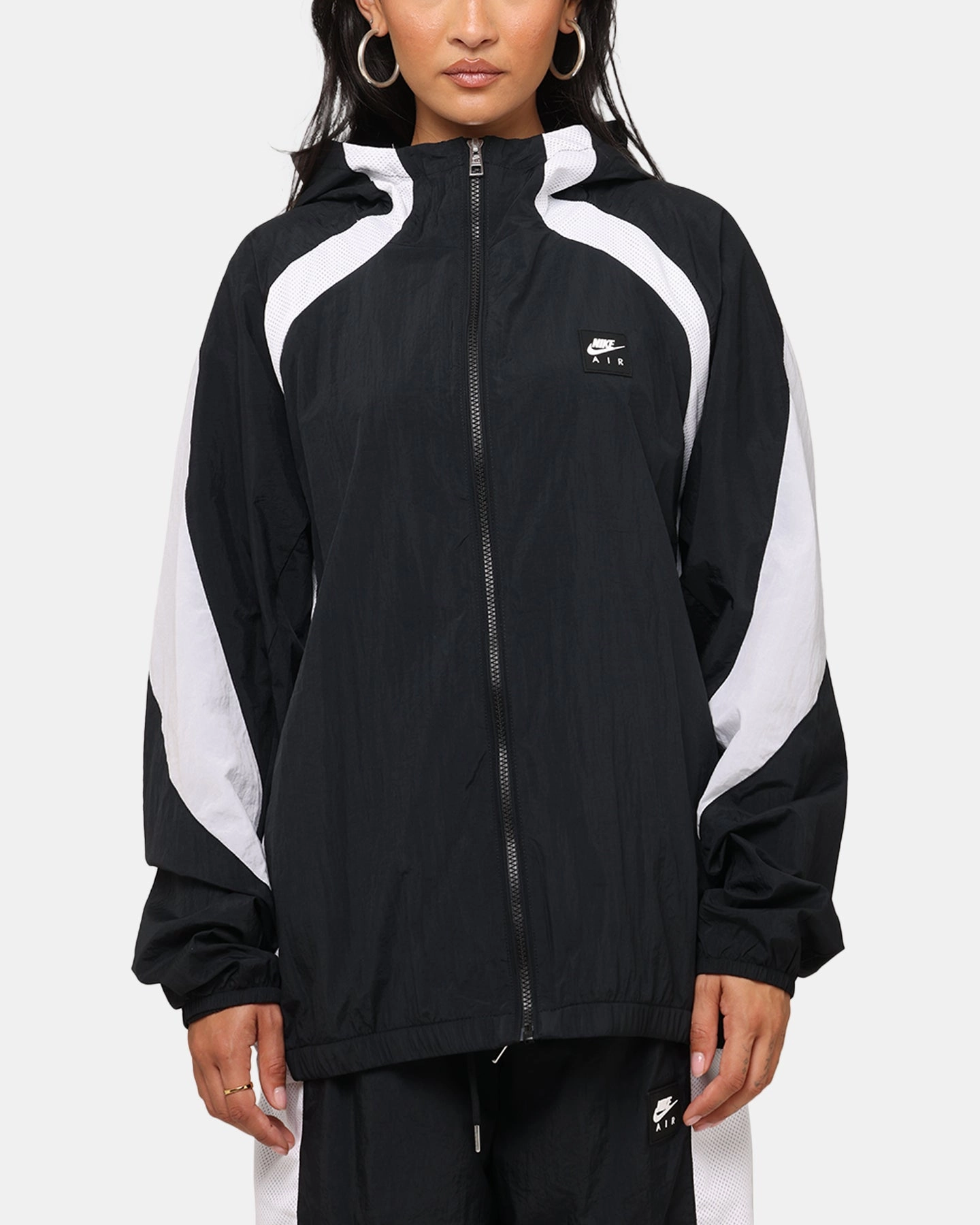 Nike Air Woven Jacket Black/White/White Lip-gloss