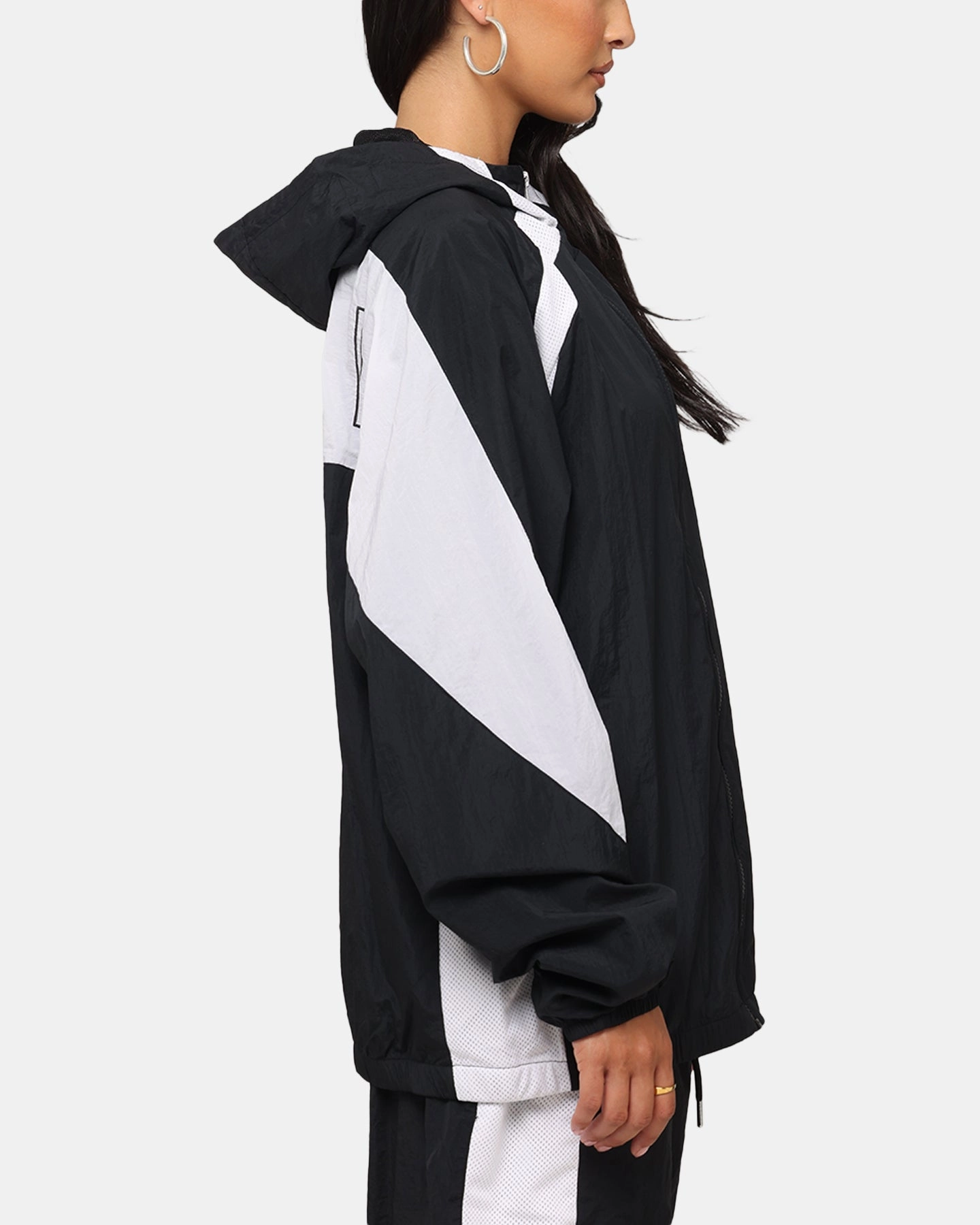 Waterproof Shell Christmas outfit Nike Air Woven Jacket Black/White/White