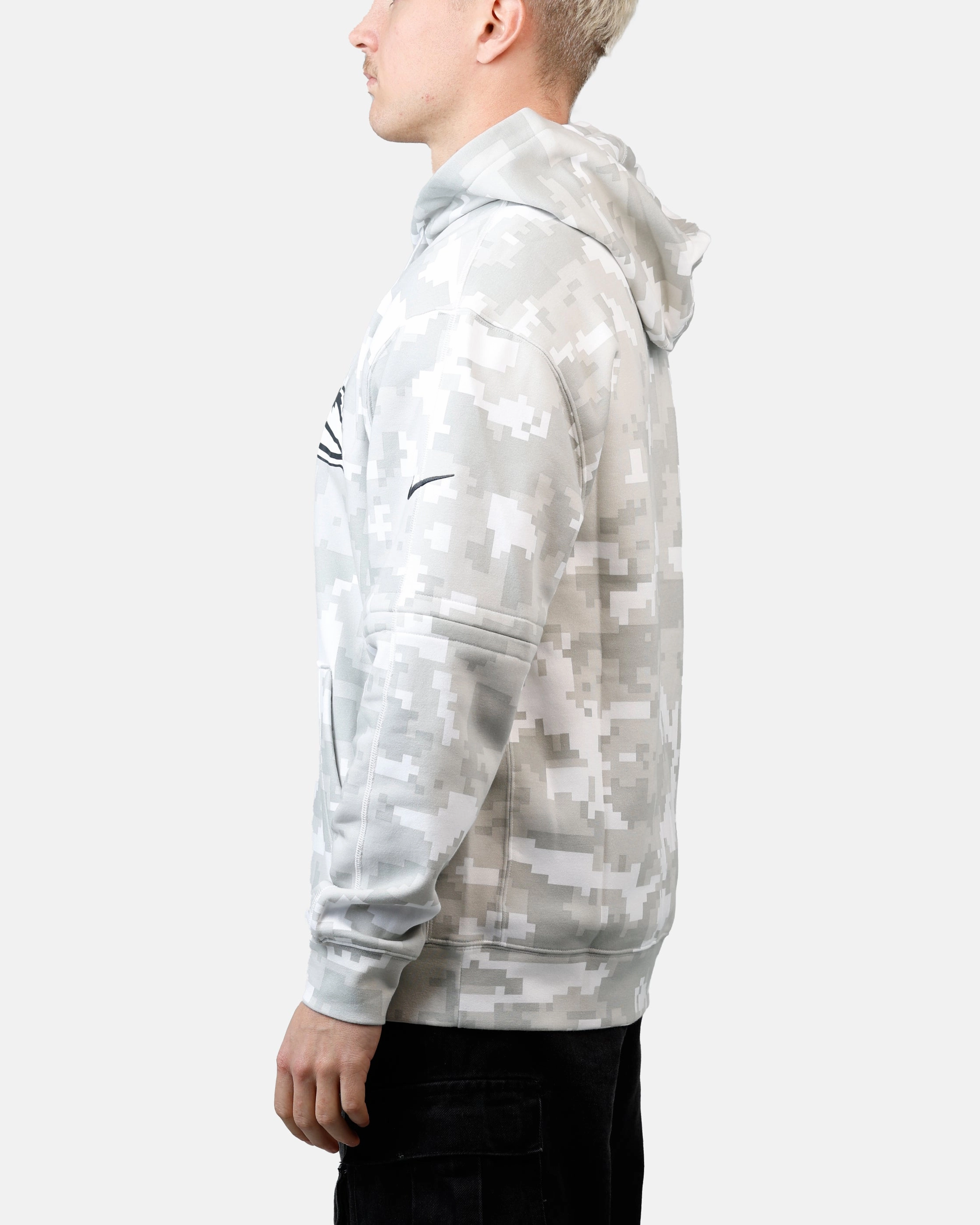 Ventilation Grommets Nike Baltimore Ravens Salute to Service Hoodie Camouflage