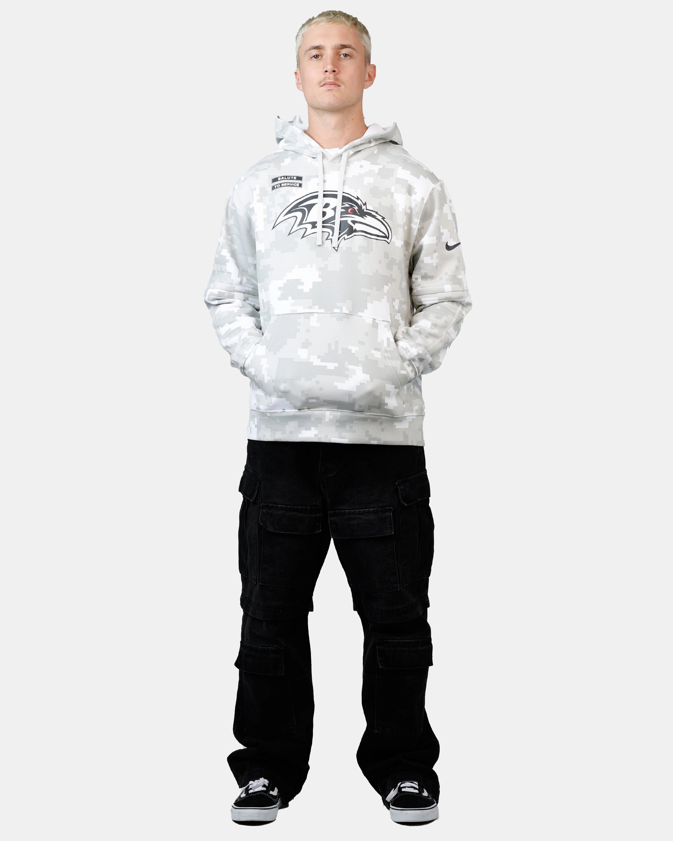 Nike Baltimore Ravens Salute to Service Hoodie Camouflage Budget - friendly bag