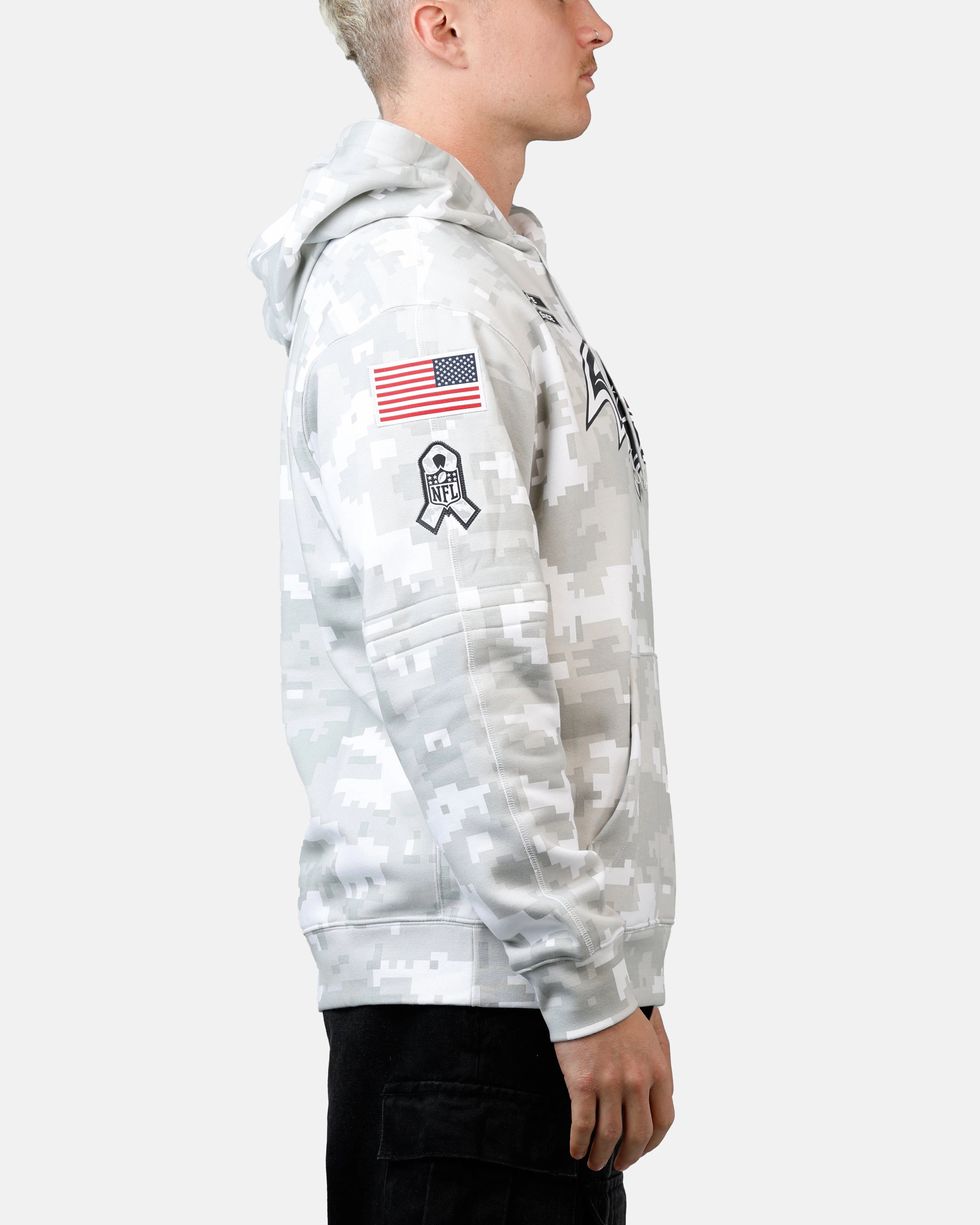Sustain campers Nike Baltimore Ravens Salute to Service Hoodie Camouflage