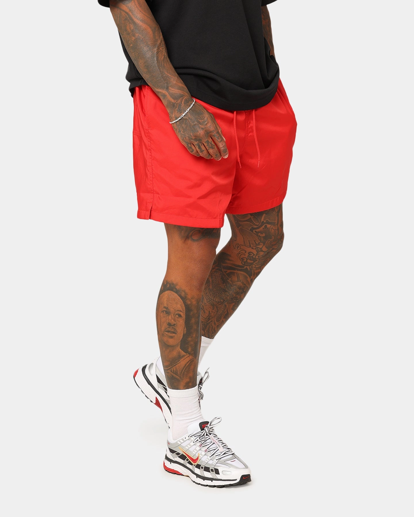 Frictionless Movement Tight Fit Nike Club Flow Shorts University Red