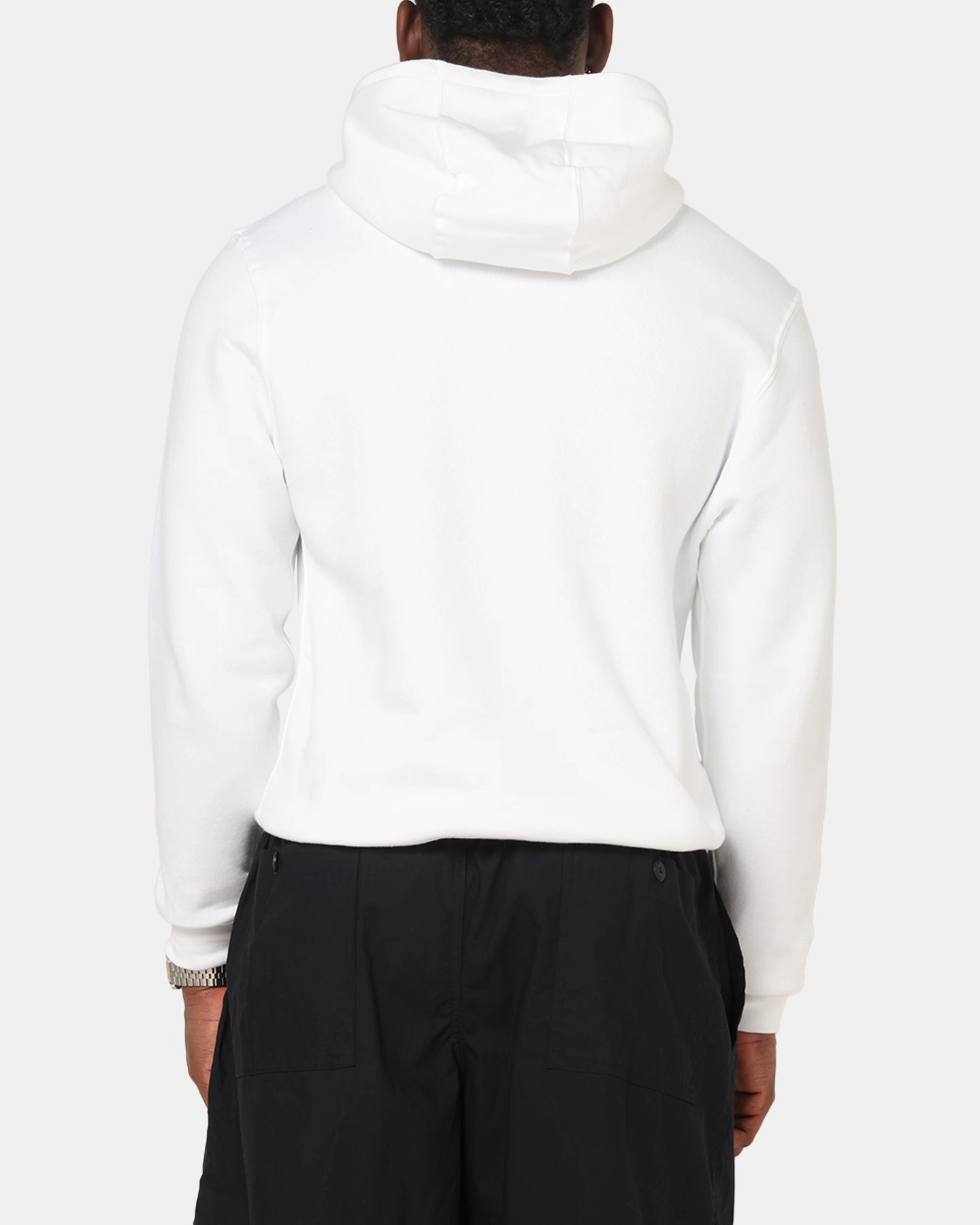 Multi Purpose Wear explosion - resistance test passed Nike Club Pullover Fleece Hoodie White/White/Black