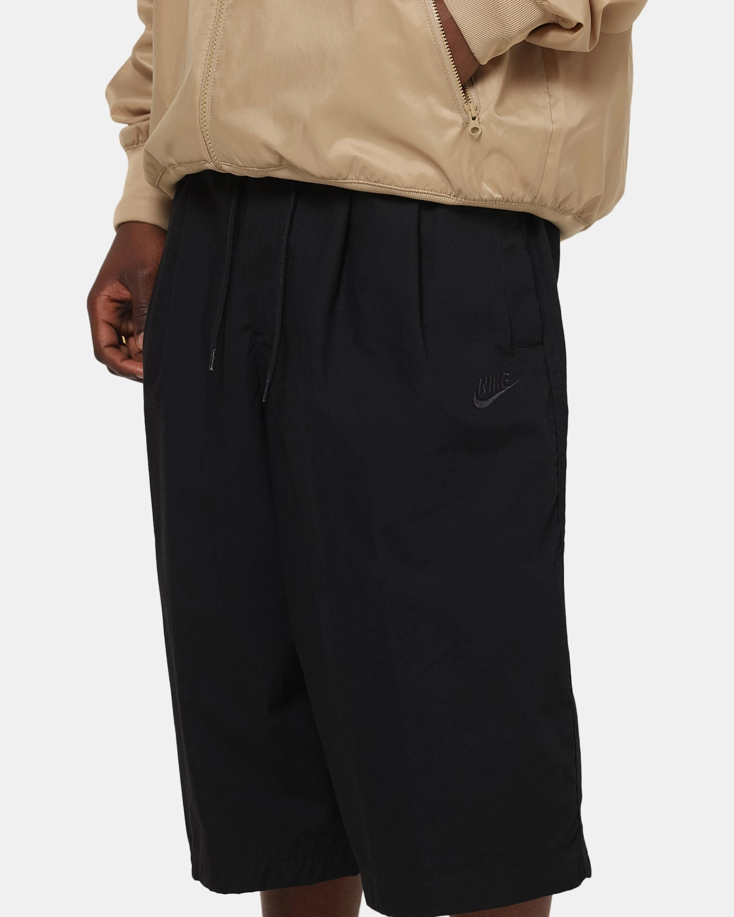 Easy Comfort Fit Color Variety Nike Club Sheoul Oversized Shorts Black/Black