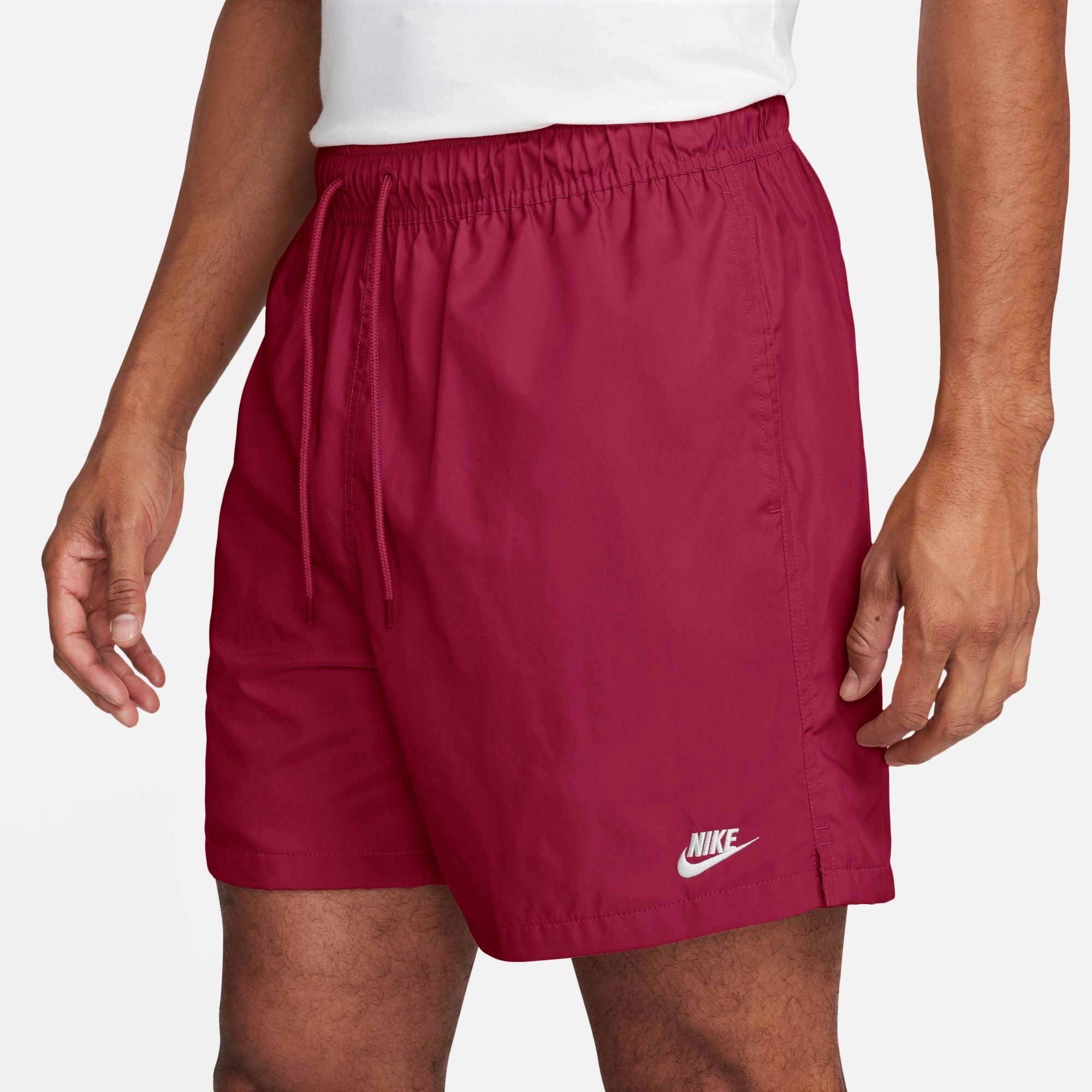 Nike Club Woven Short 'Team Red' men's clothing Floral Print