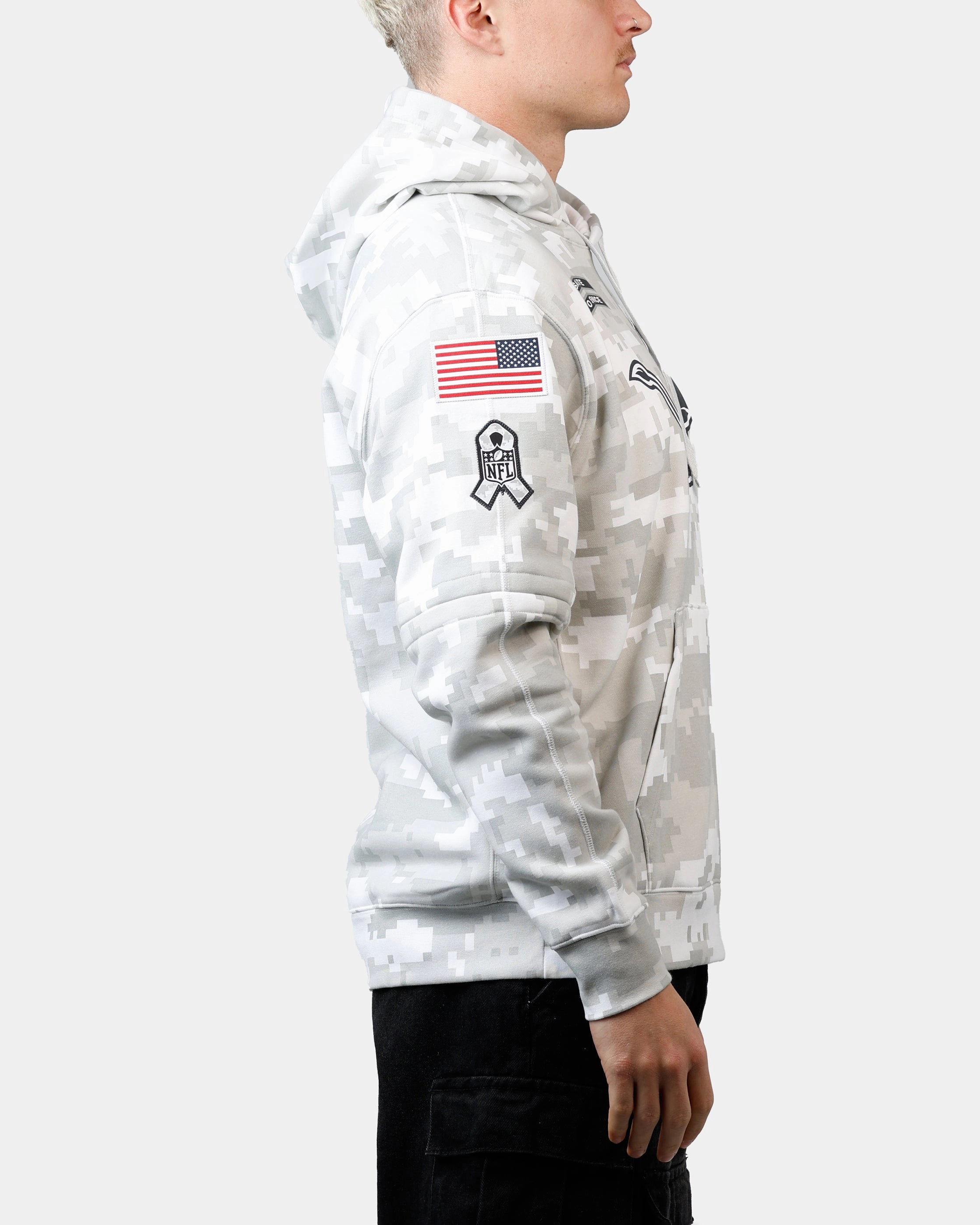 Nike Detroit Lions Salute to Service Hoodie Camouflage visibility