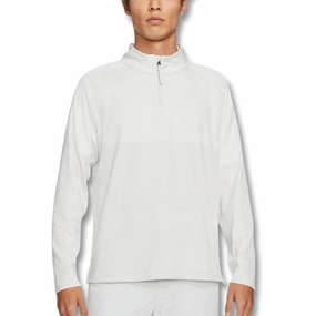 Nike Dri-FIT Vapor 1/2 Zip Golf Pullover Photon Dust/White/Black - FW21 Men Relaxed Comfort