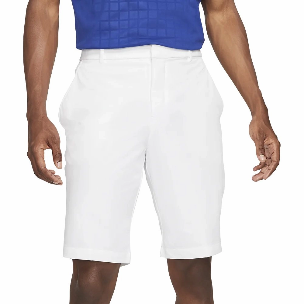 hypoallergenic material NoChafeFinish Nike Dri-FIT Victory 10.5" Golf Shorts White - SS23 Men