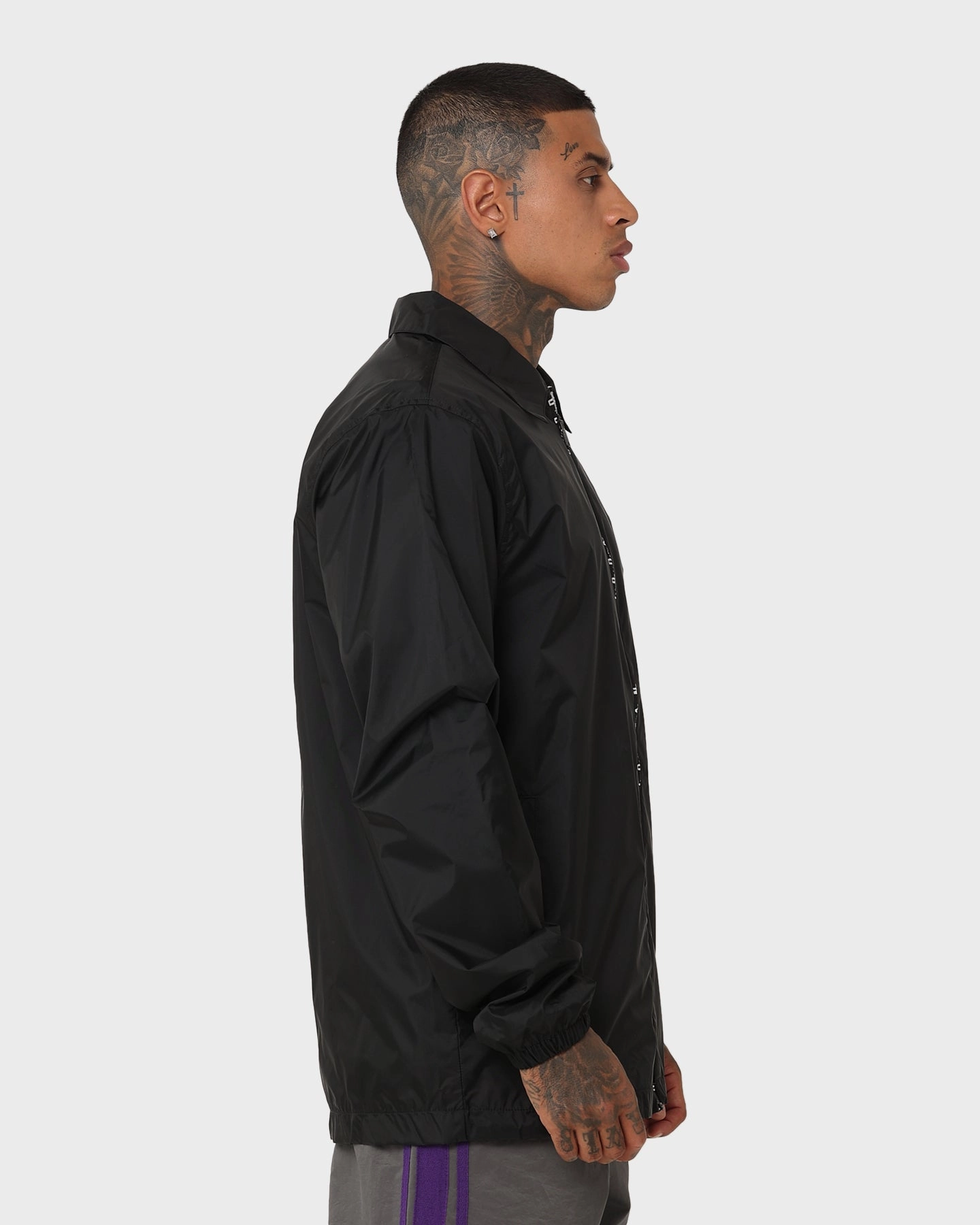 petite size Nike Essentials Woven Jacket Black/White