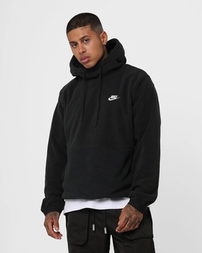 Nike Fleece Winter Pullover Hoodie Black/Sail cold