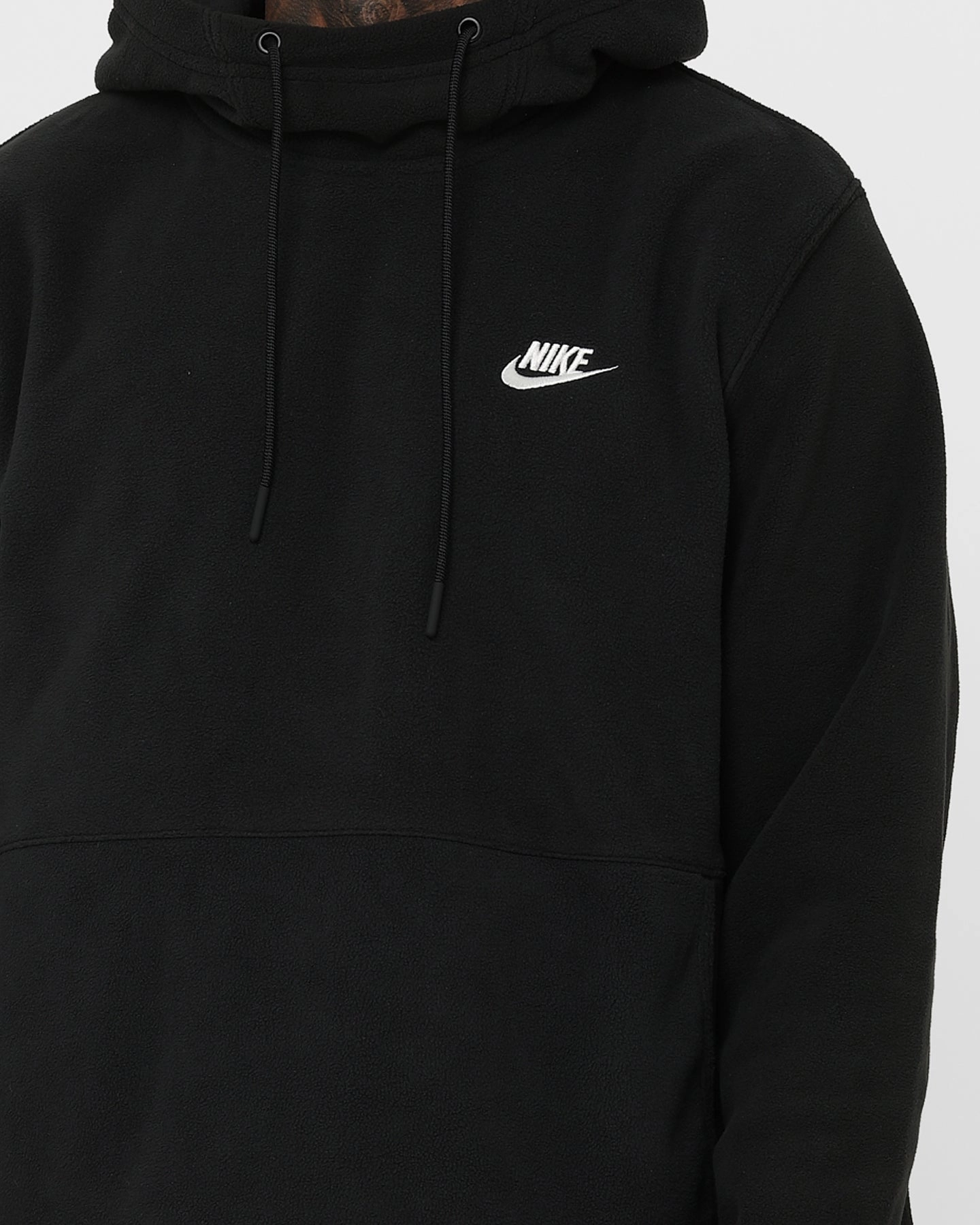 Nike Fleece Winter Pullover Hoodie Black/Sail Paper Grow