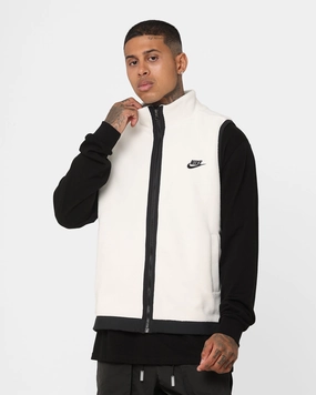 Nike Fleece Winter Vest Sail/Black/Black theater performance Cowboy