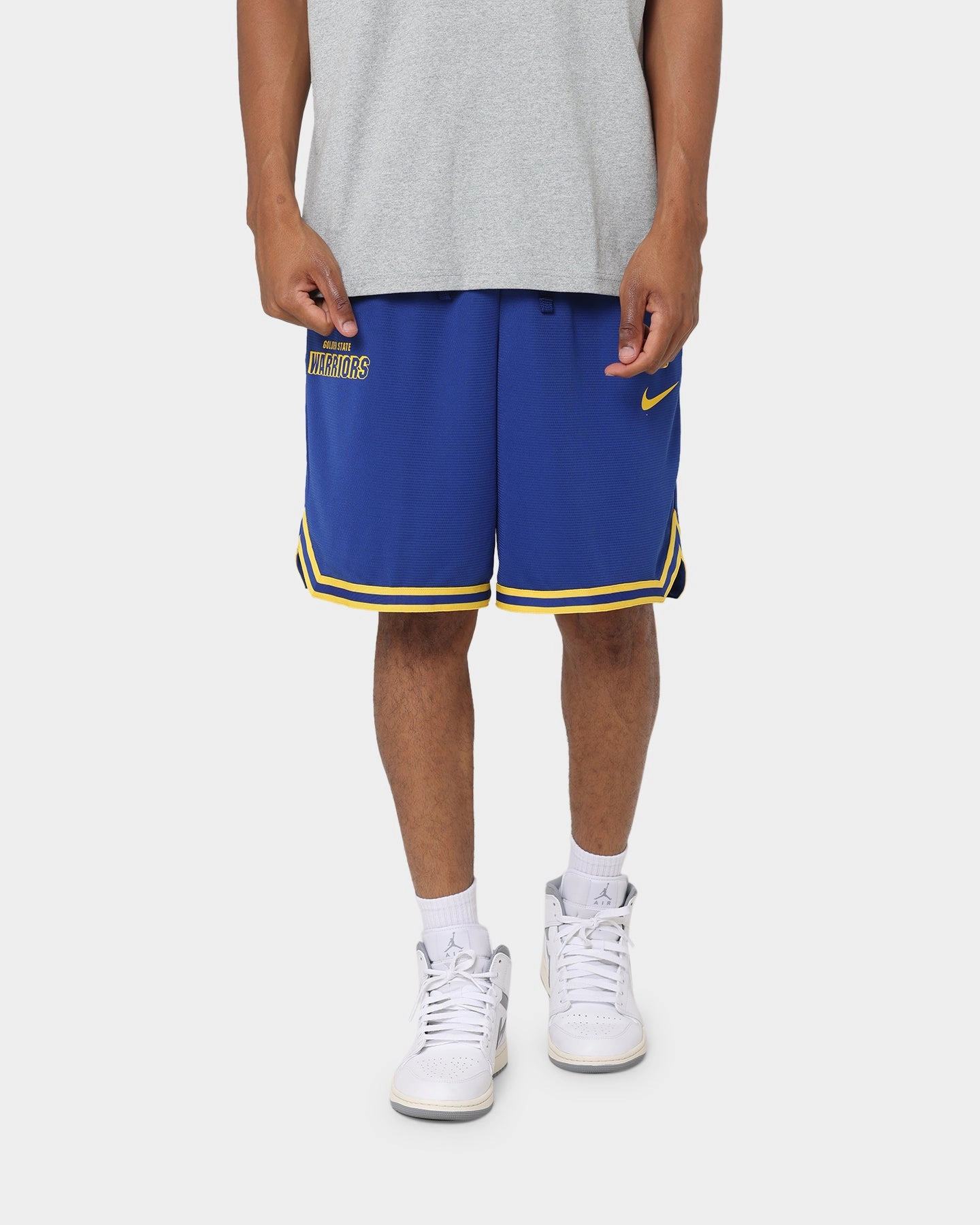 Nike Golden State Warriors Courtside Nike Dri-FIT NBA Shorts Rush Blue Everyday Ready