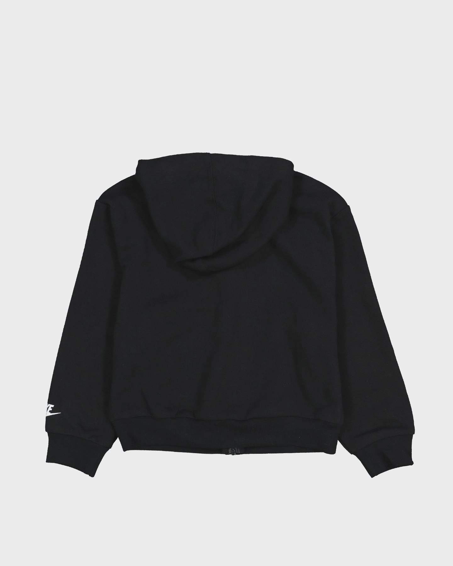 Nike Kids' Cloud Wash Full Zip Jacket Black LayeredComfort Flexible Shoulder Seams