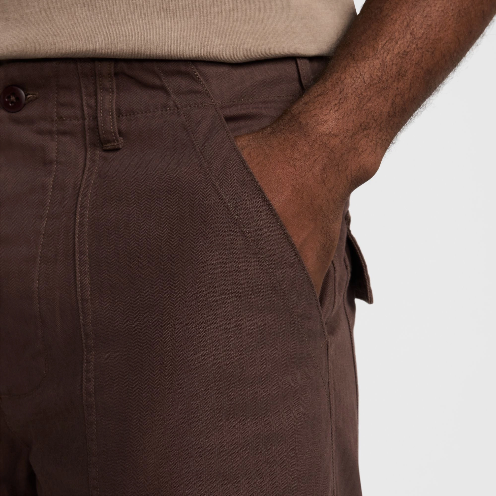 Nike Life Fatigue Trouser Pants 'Brown' UV Protection