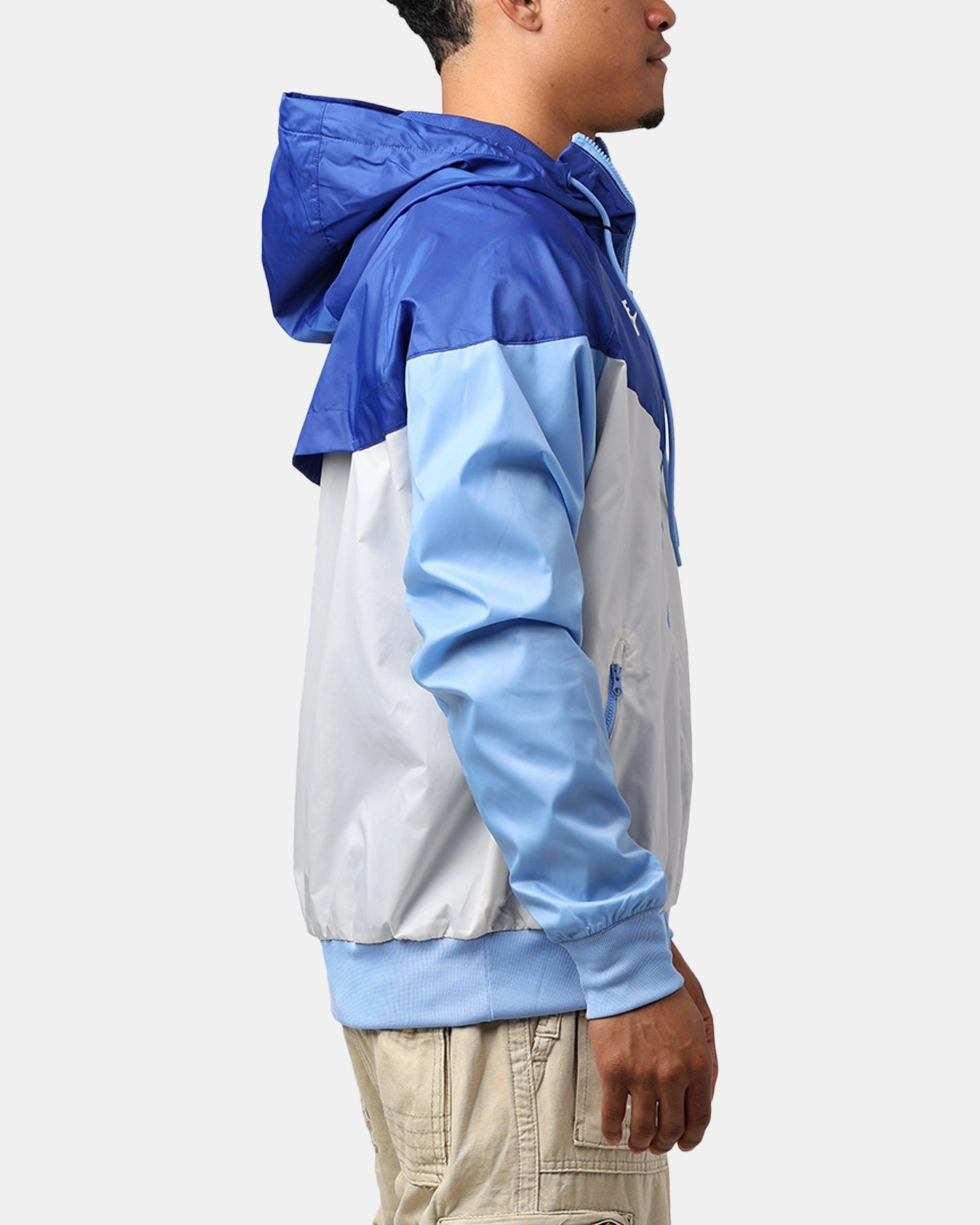 Nike Los Angeles Dodgers Cooperstown Windrunner Jacket Rush Blue/Light Bone Base Layer File