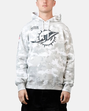 Hydrostatic Rating Tested Biker Nike Miami Dolphins Salute to Service Hoodie Camouflage