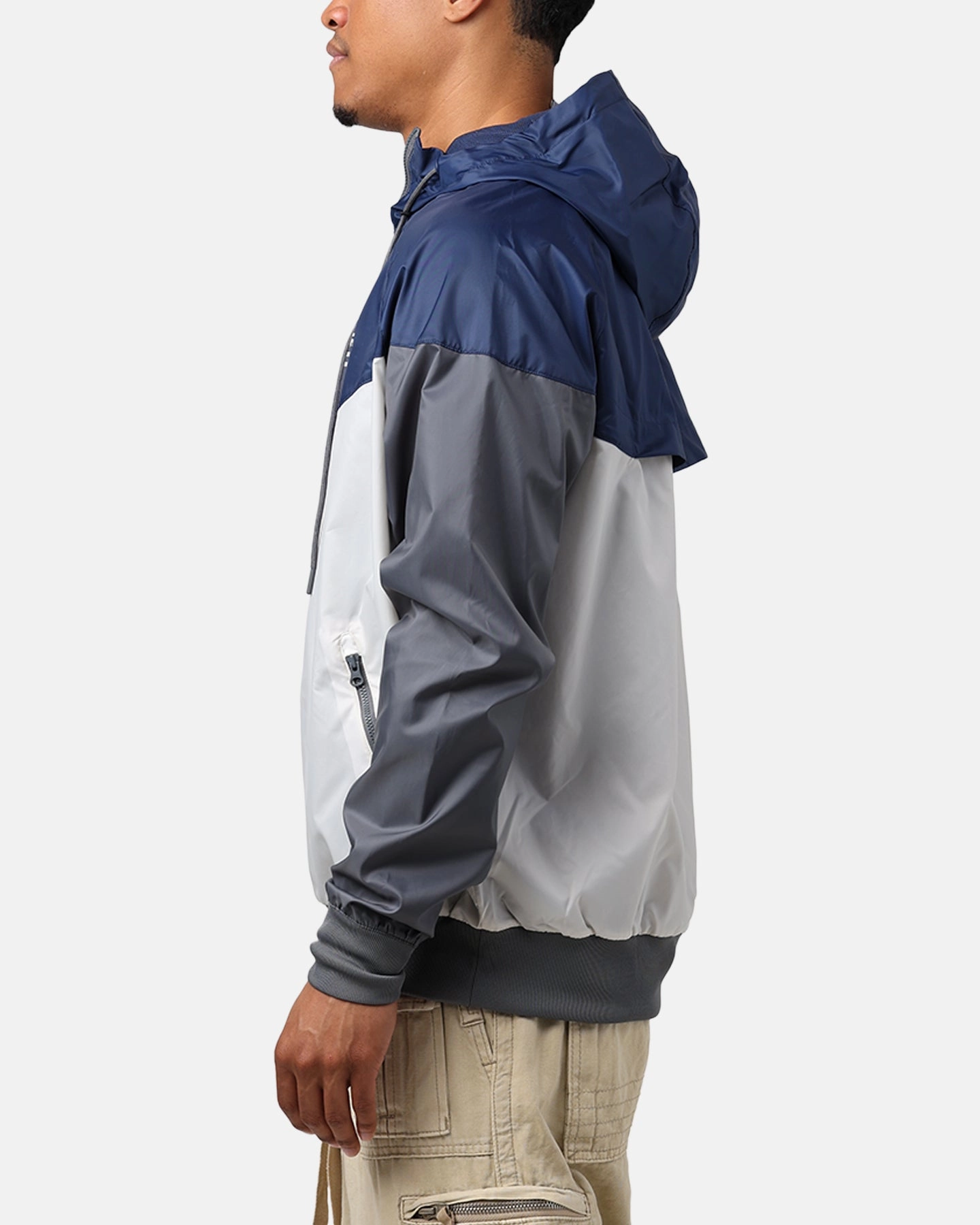 Windproof Barrier Design Nike New York Yankees Cooperstown Windrunner Jacket Midnight Navy/Light Bone