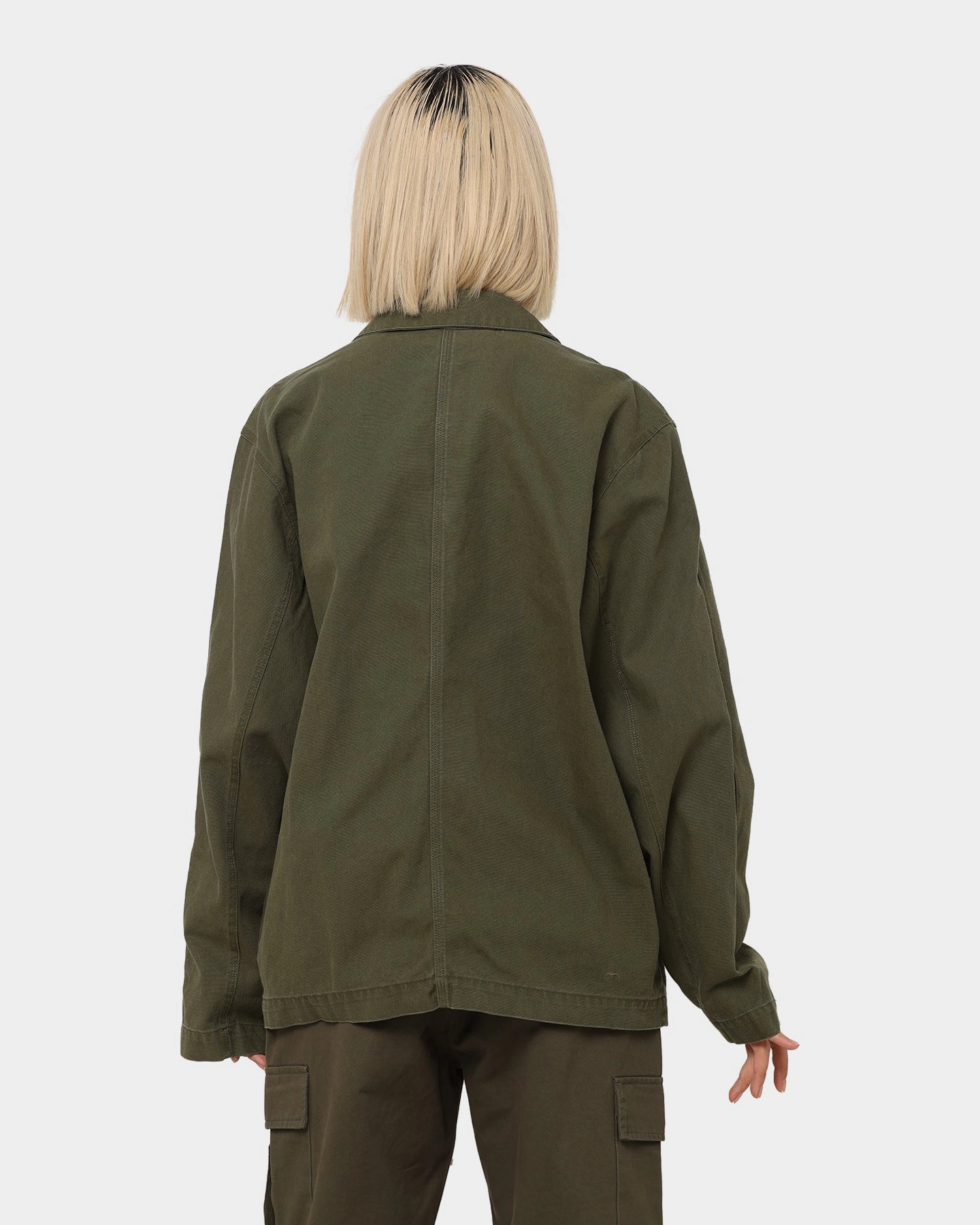 Nike Nike Life Unlined Chore Coat Jacket Rough Green/White suitable for corporate events Friendship