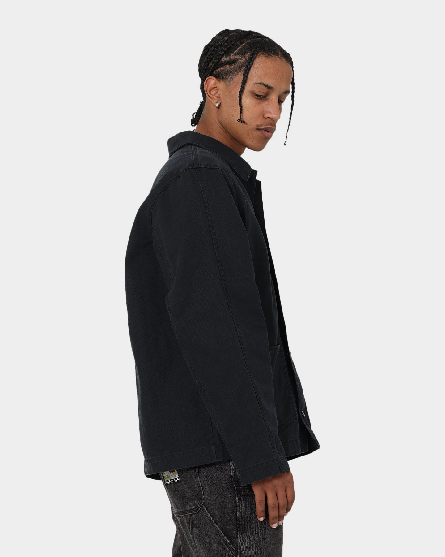 Nike Nike Life Unlined Chore Jacket Black/White Christmas Negotiate