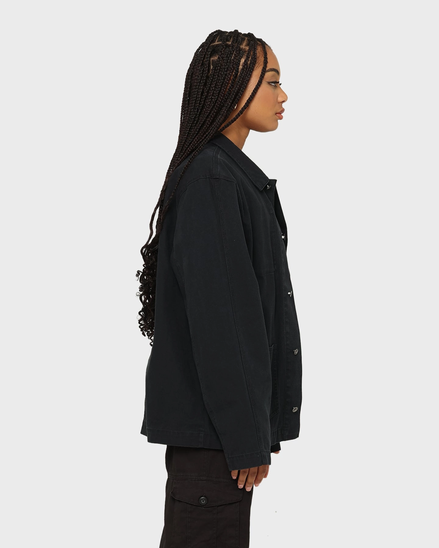 Show Withstand Nike Nike Life Unlined Chore Jacket Black/White