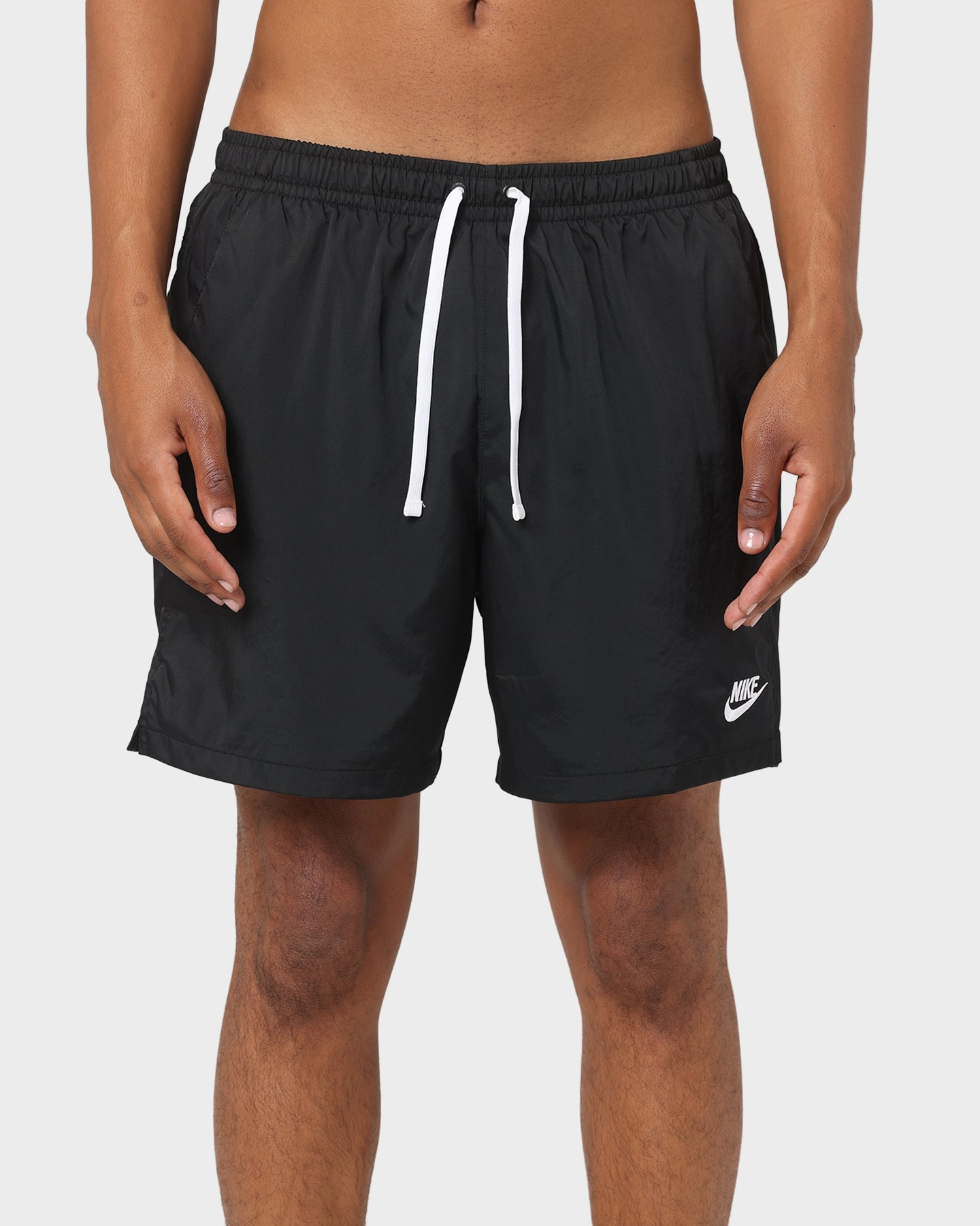 Nike Nike Sportswear Woven Lined Shorts Black/White Simple Comfort