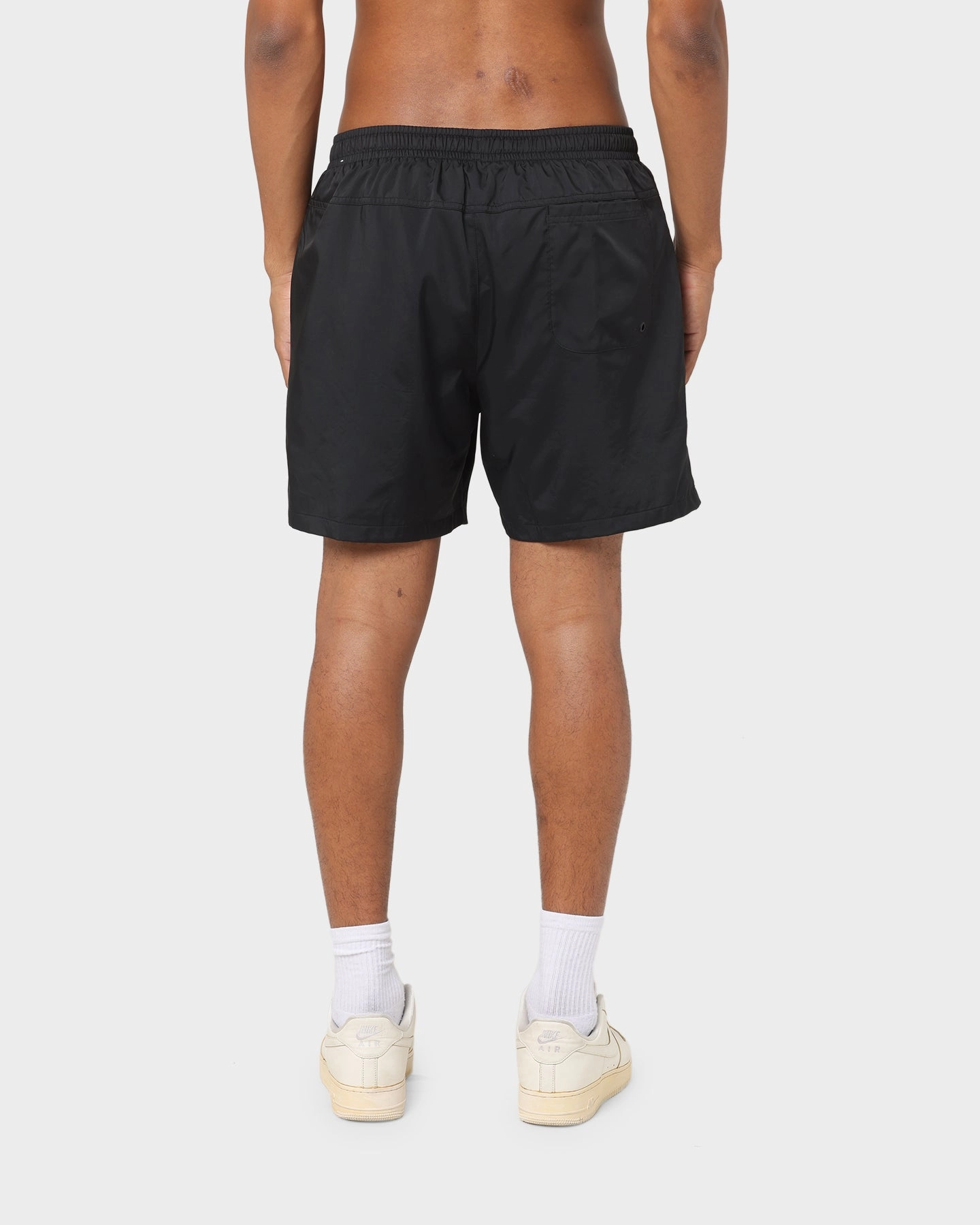 Nike Nike Sportswear Woven Lined Shorts Black/White Hot Weather Yoga wear