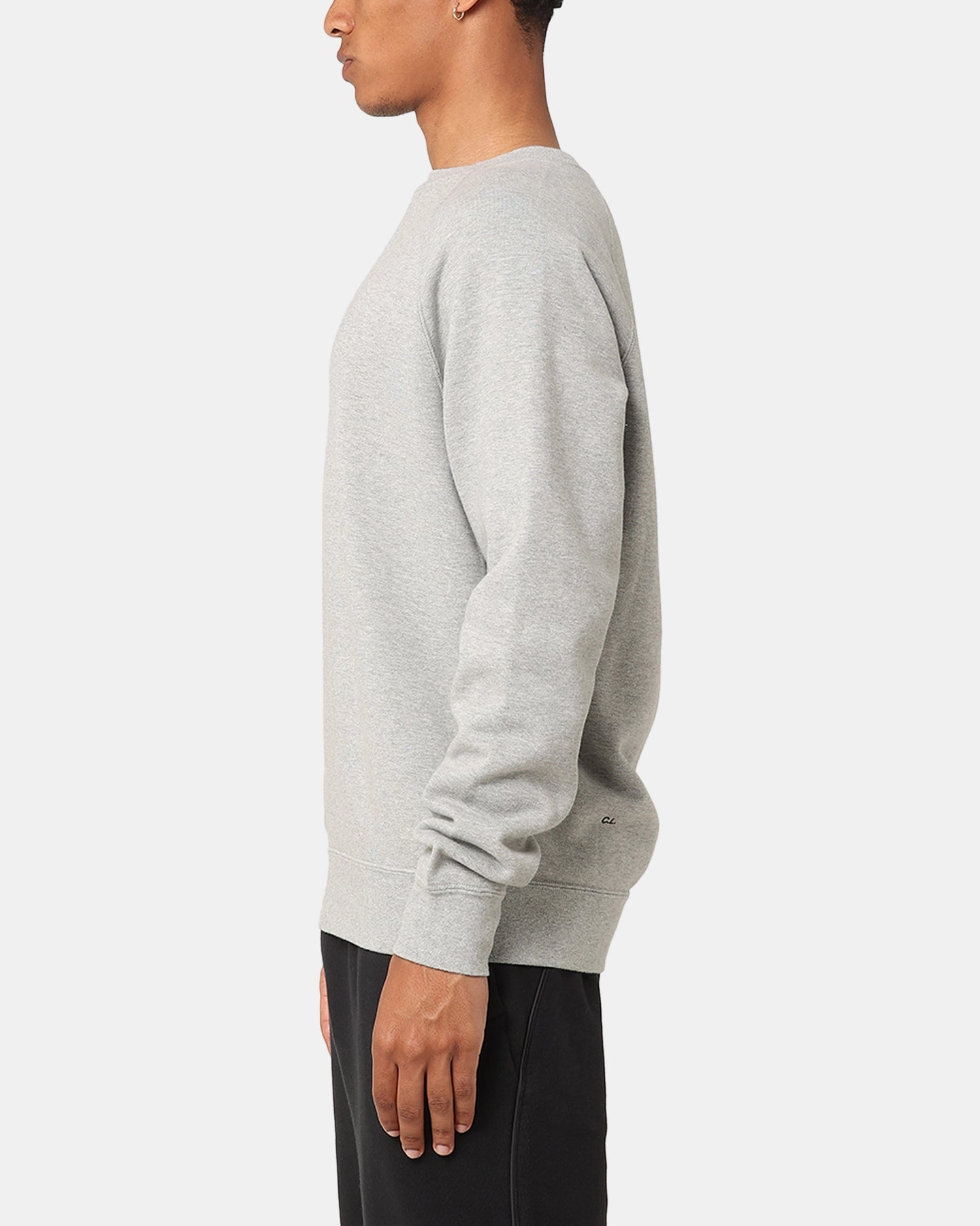 Nike Nocta Fleece Crewneck Dark Grey Heather NonChafing Seam Placement City Wear