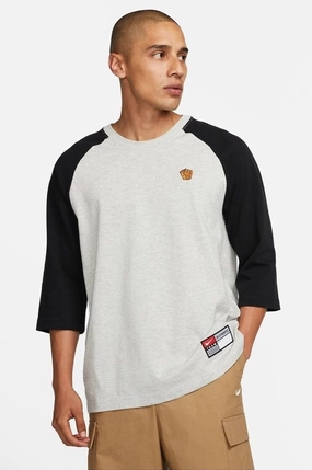 Nike SB Baseball Raglan 3/4 Skate Shirt Basic Top Everyday Wearable