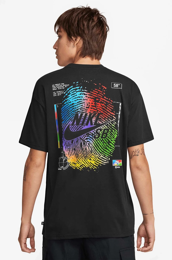 Nike SB OC Thumbprint Skate Tee Soft and durable Soft Layering