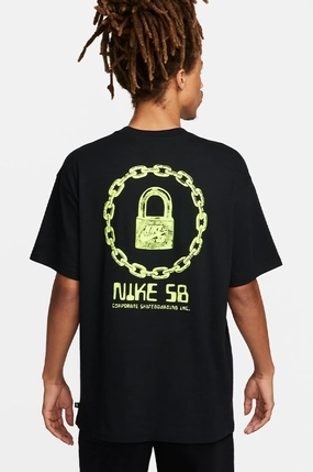 Nike SB On Lock Skate Tee Durable Color Retention