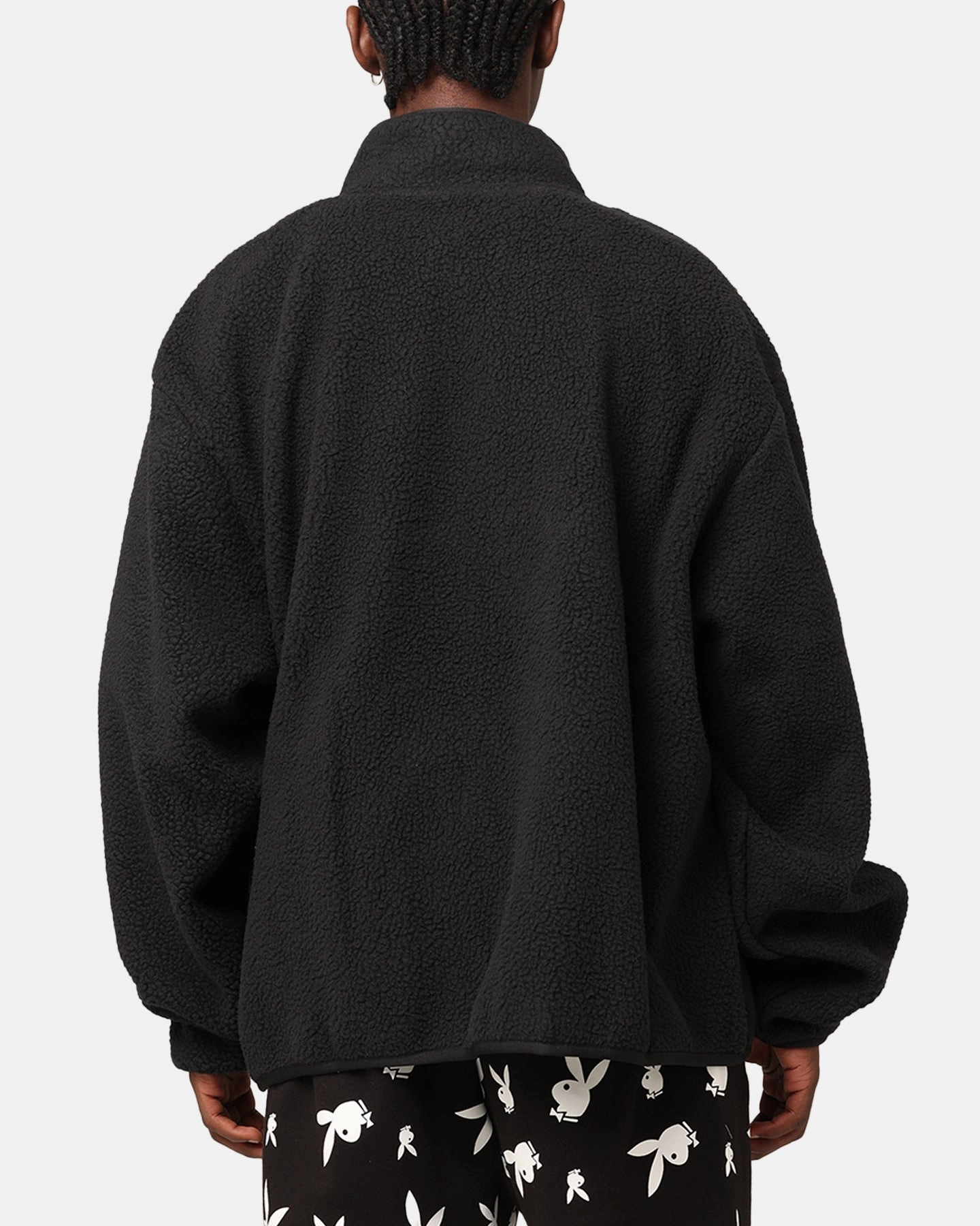 Bright Tones Nike Sherpa Winter Jacket Black/Black