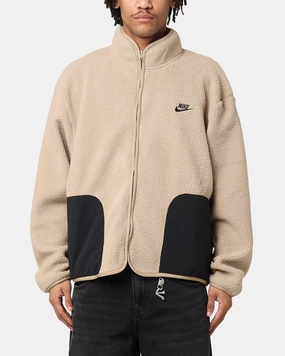 Demonstrate Nike Sherpa Winter Jacket Khaki/Black