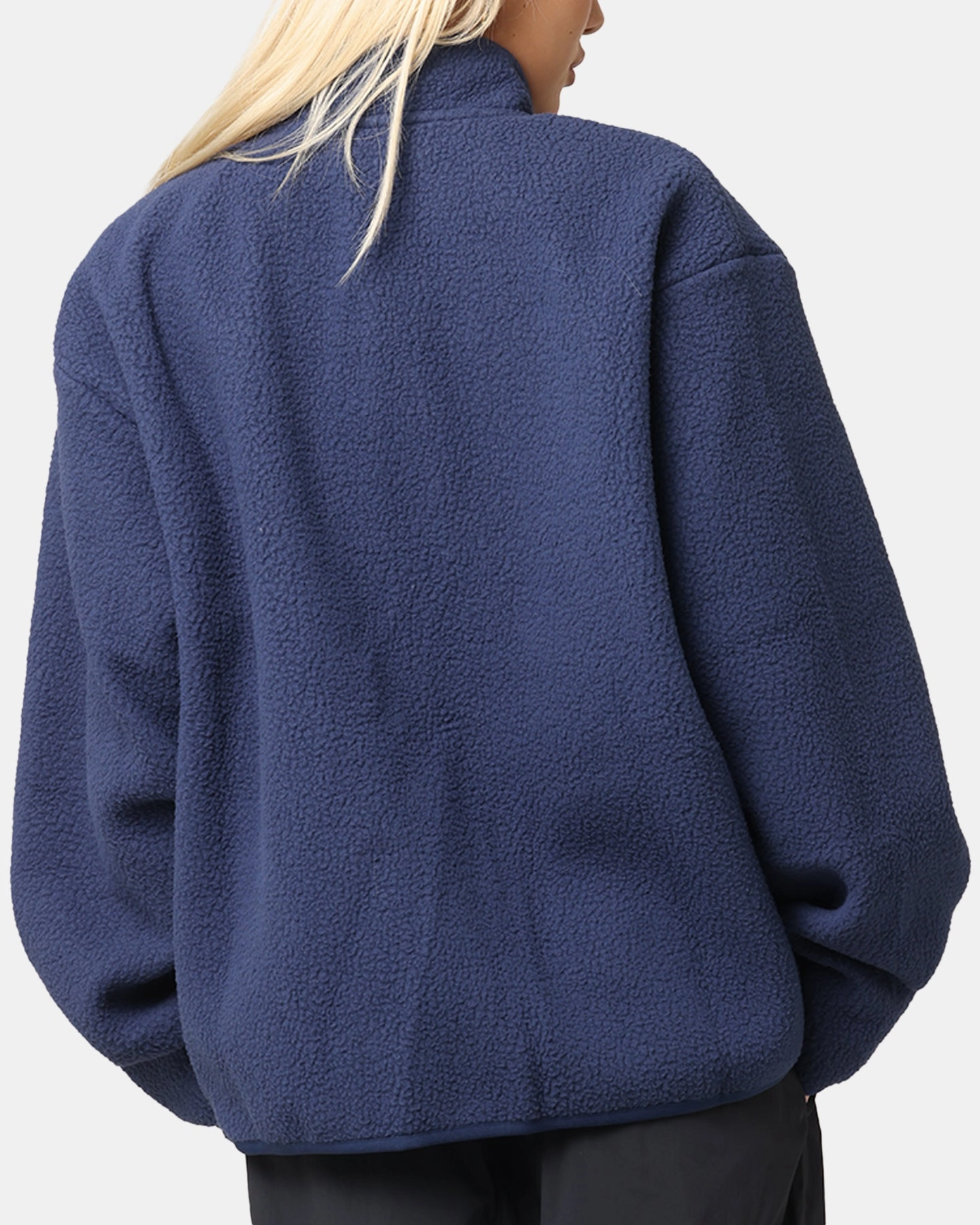 Nike Sherpa Winter Jacket Midnight Navy/Black Storm Resistant Closure